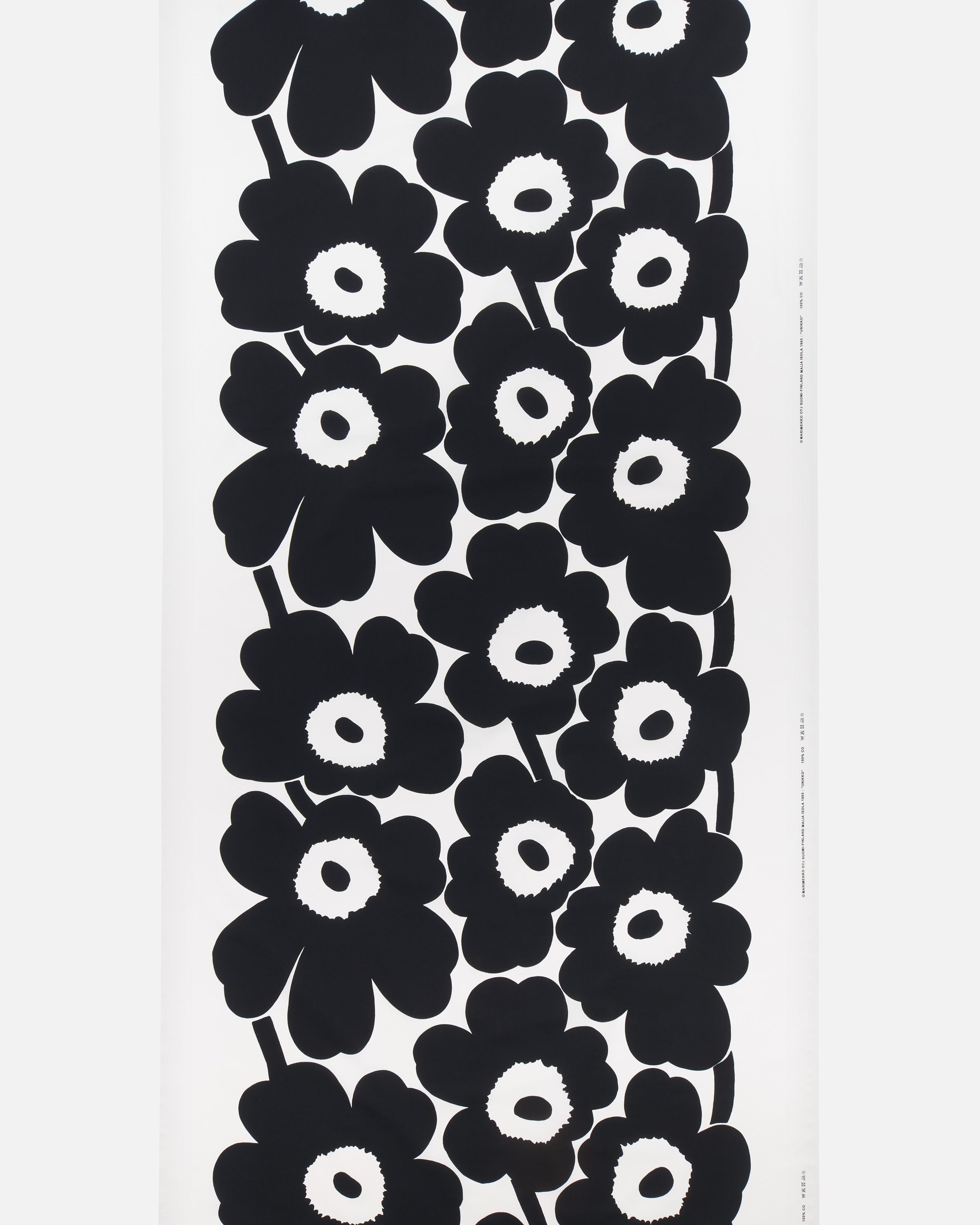 【新品Marimekko】Unikko柄　イタリア製 Unikko Cotton fabric | Marimekko