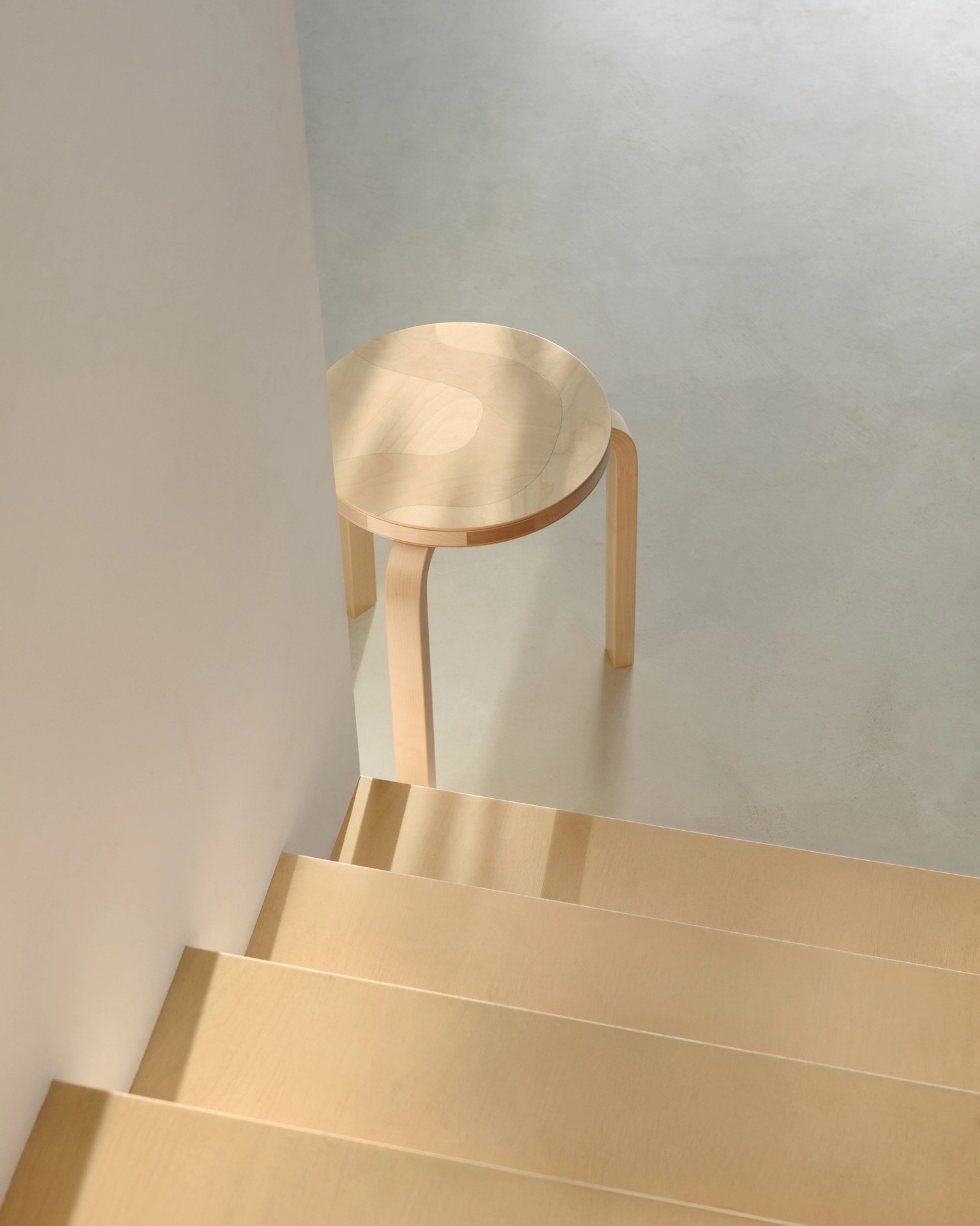 Stool 60 Seireeni Artek + Marimekko