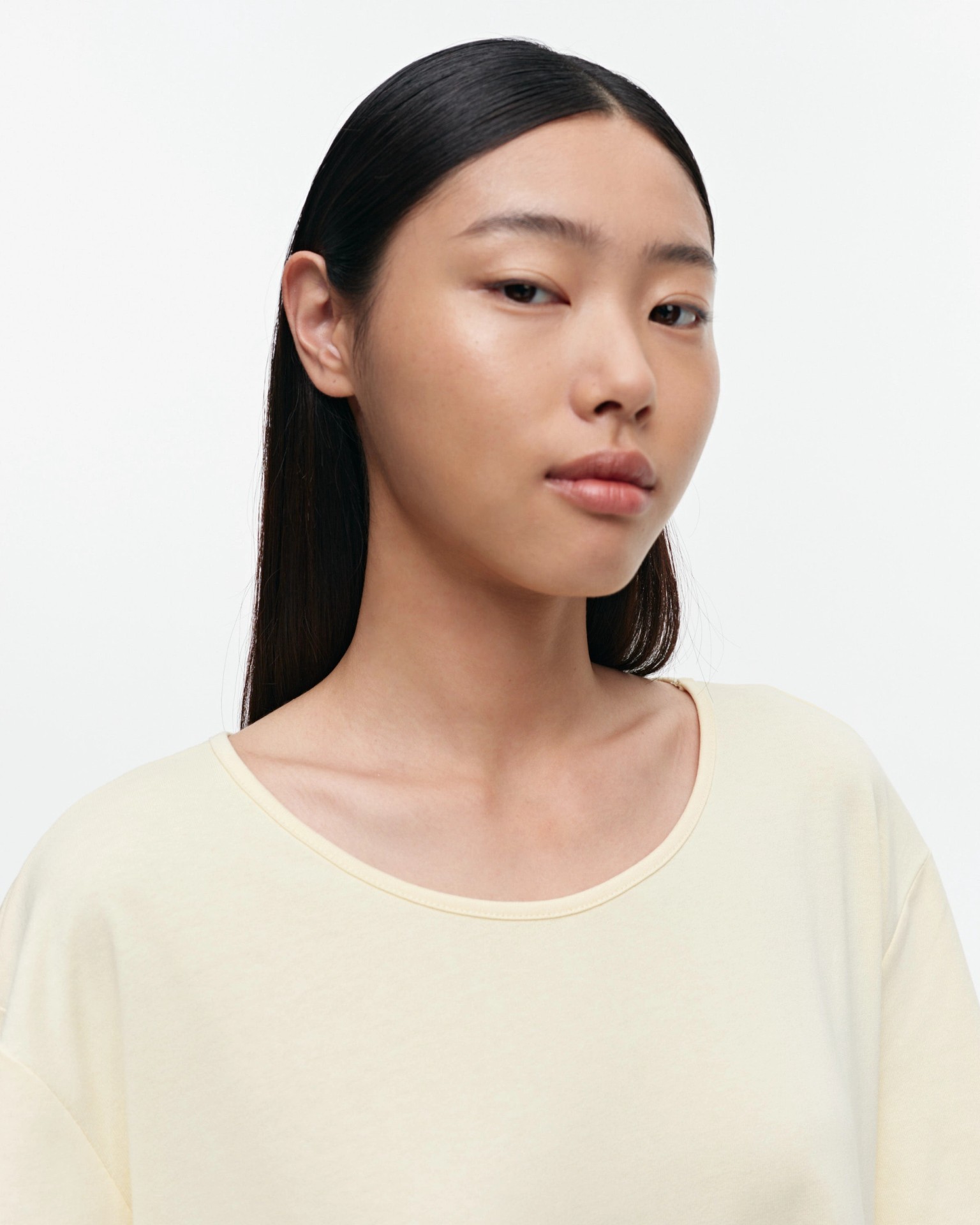 Jagat Unikko, Jersey dress, light yellow,