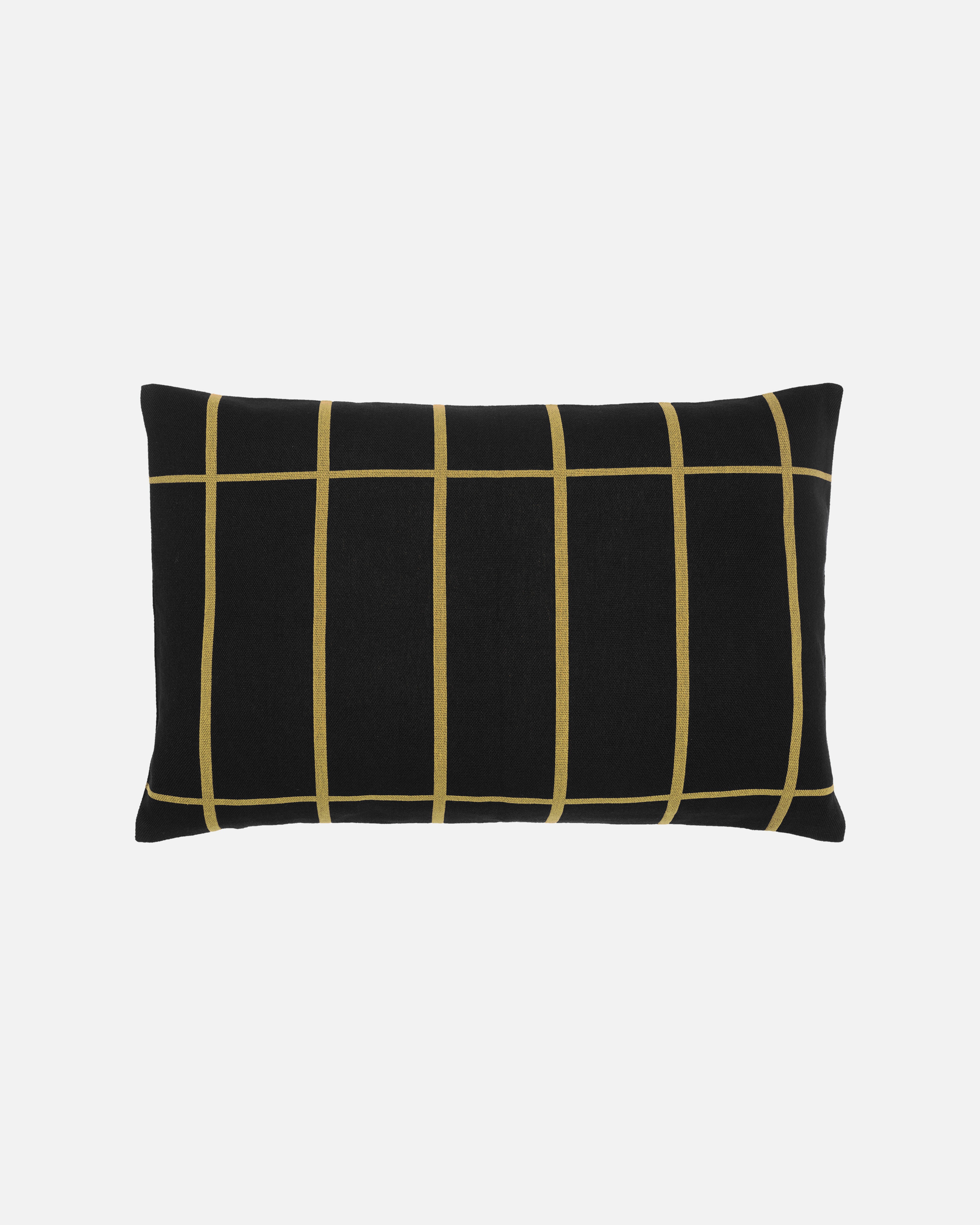 Tiiliskivi, Tyynynpäällinen 40 x 60 cm, musta, kulta,