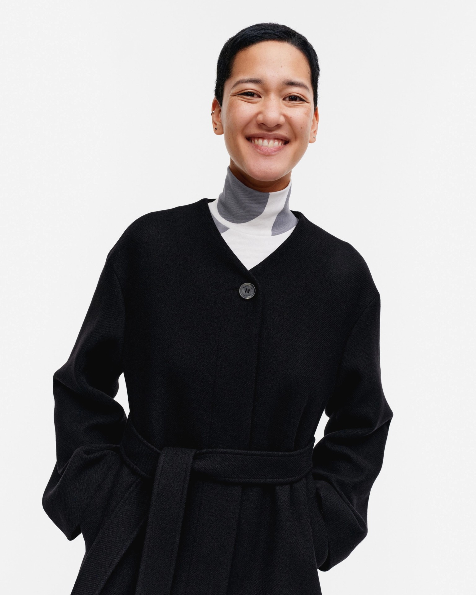 Formaali Solid Wool coat