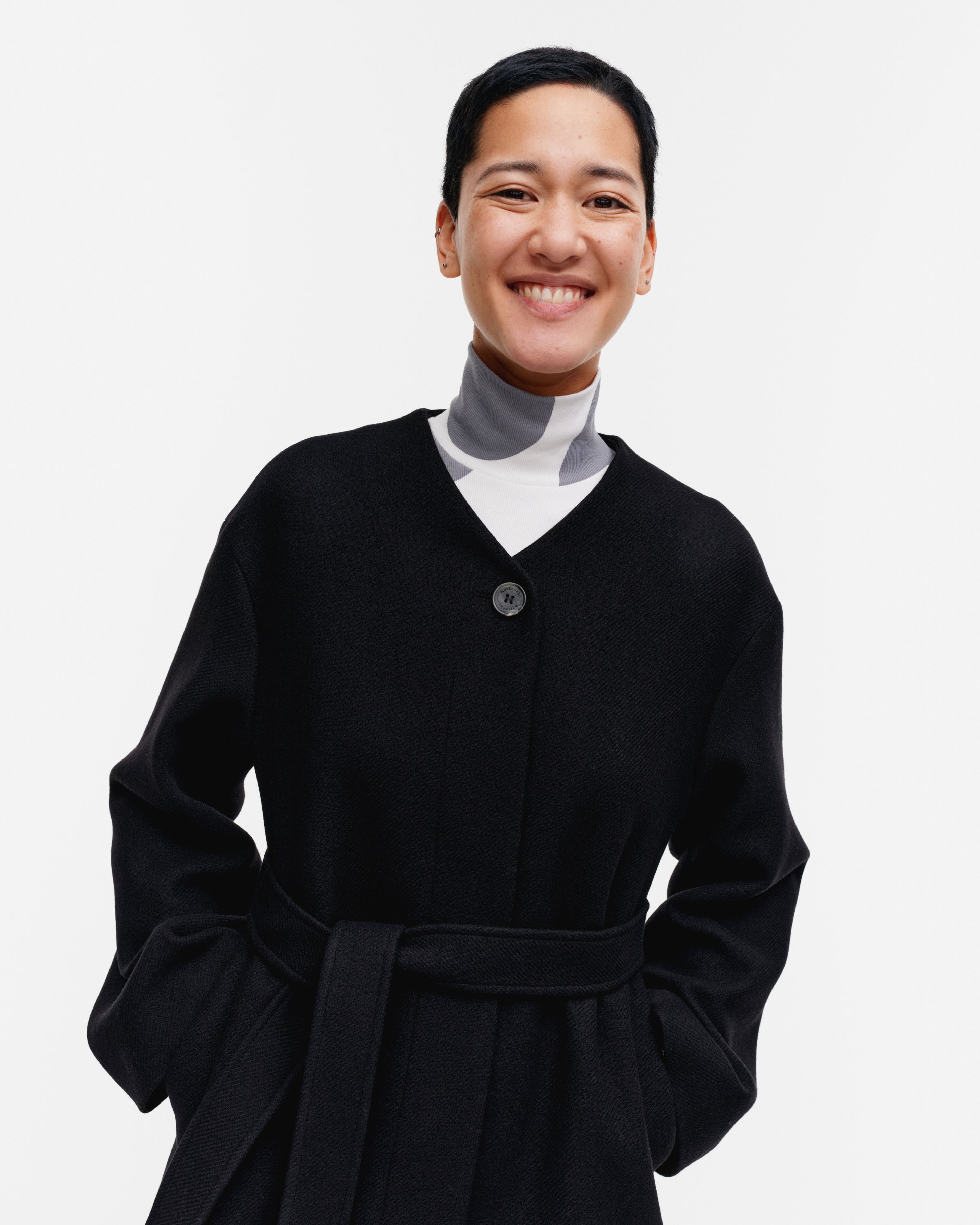 Formaali Solid Wool coat