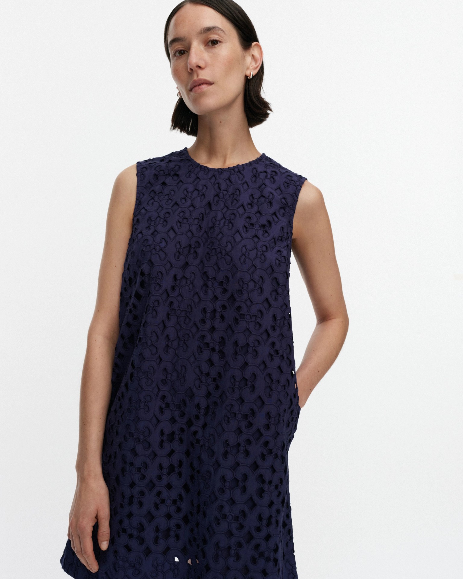 Innoitus Keidas, Kleid „Marimini“, Dunkelblau,