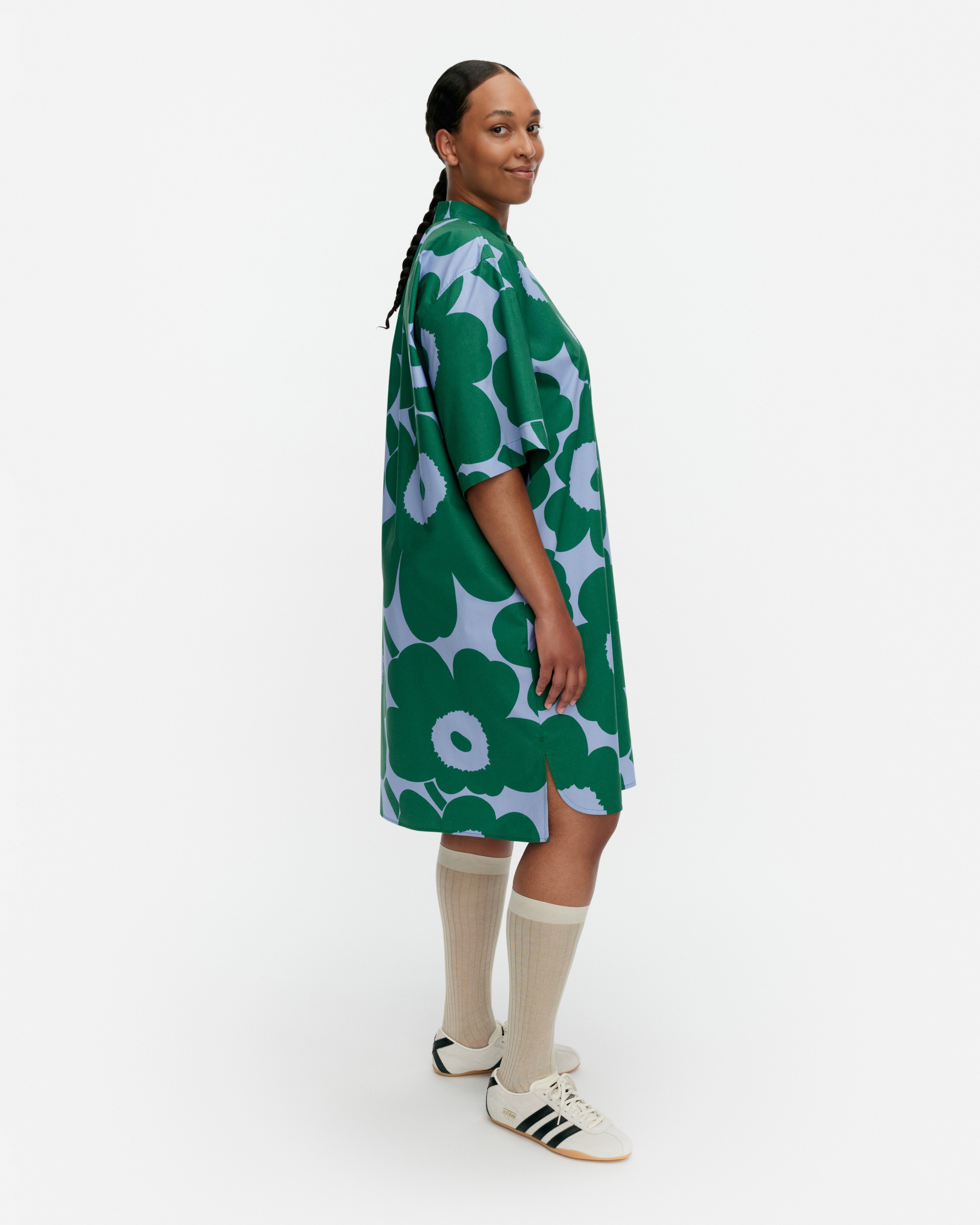 Pihalla Unikko, Dress, blue, green,