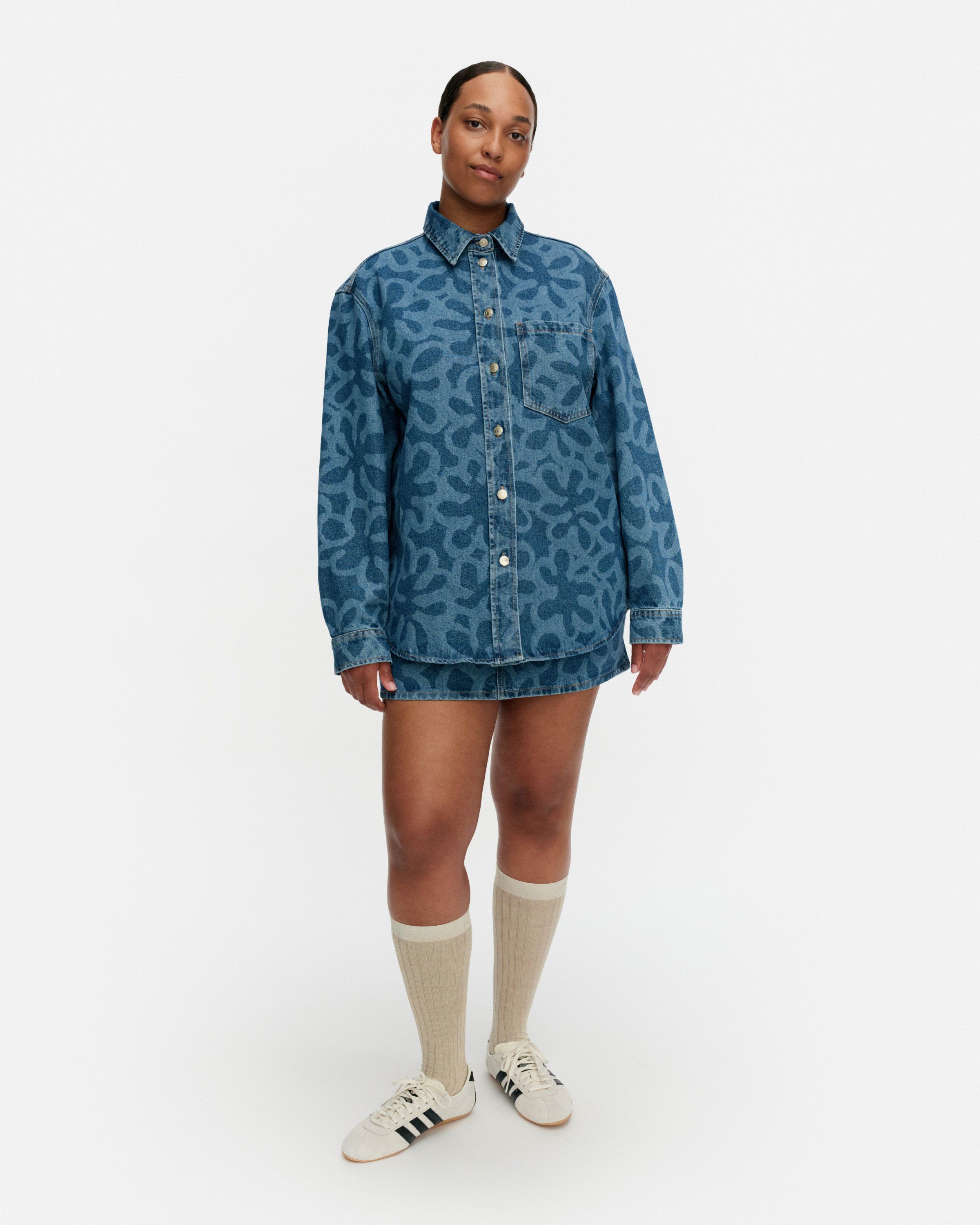 Maridenim Vaihe Kukka Shirt | Marimekko