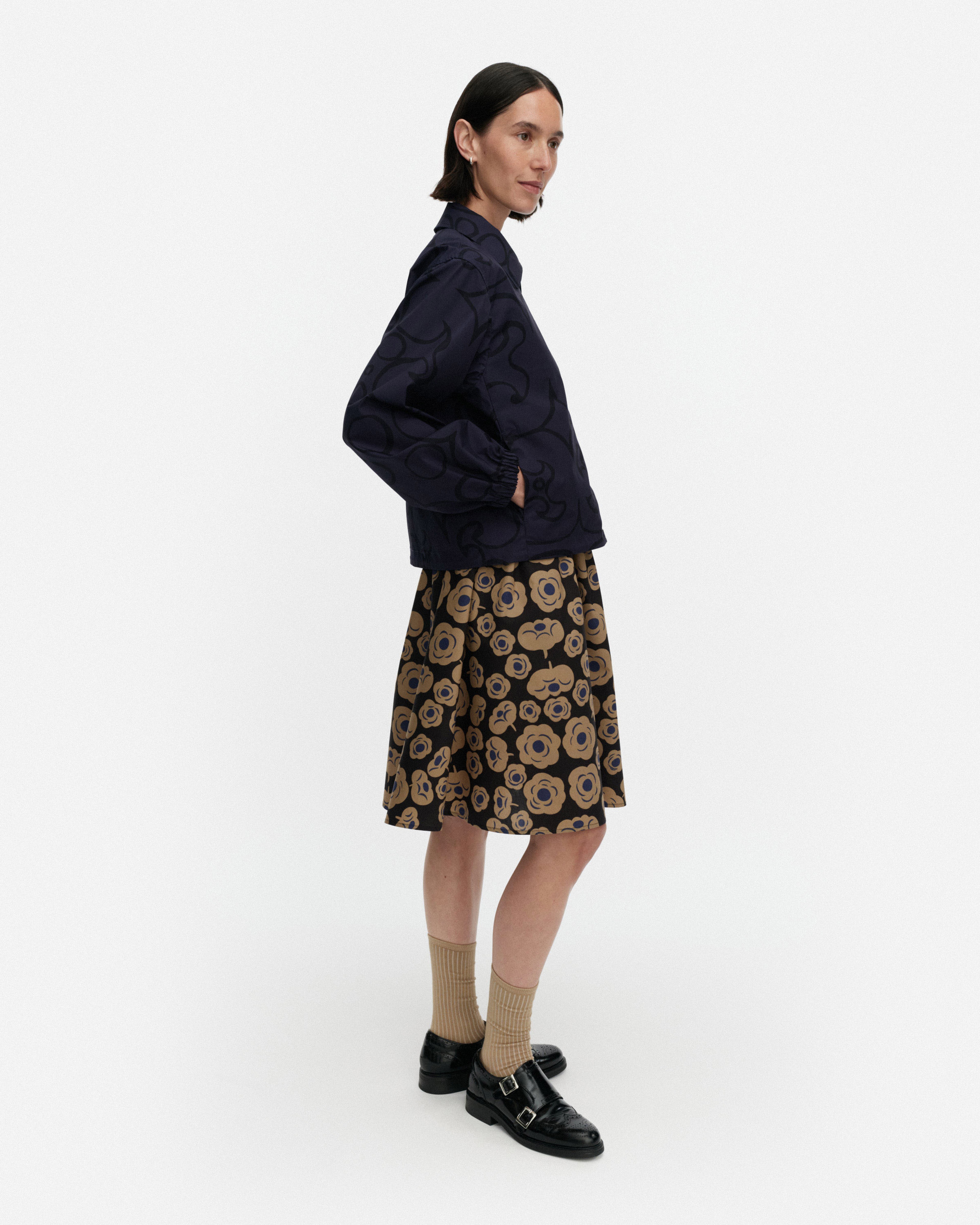 Luonne Keidas, Manteau, bleu foncé,