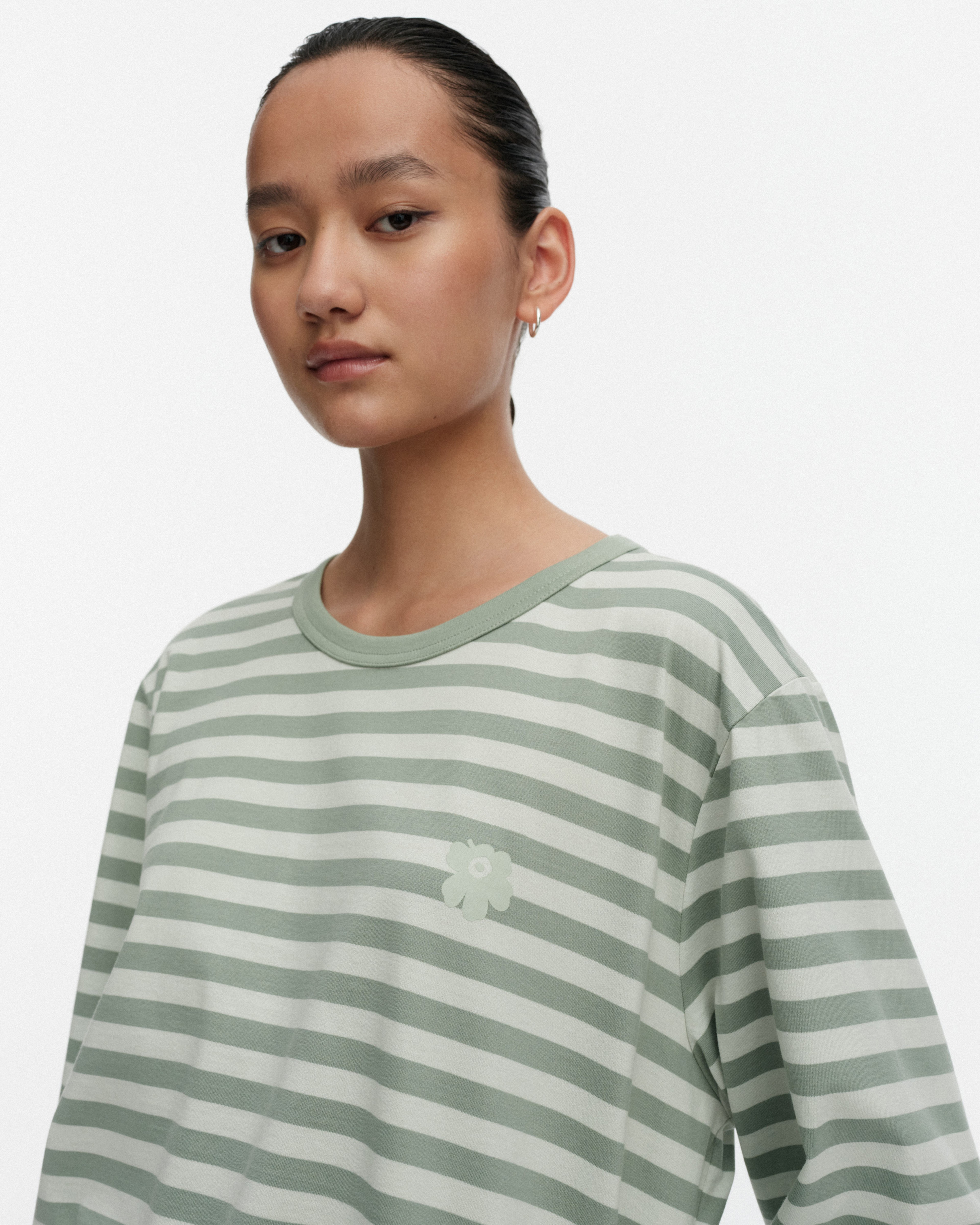 Tasaraita Unisex Unikko, Kioski jersey shirt, green, light green,