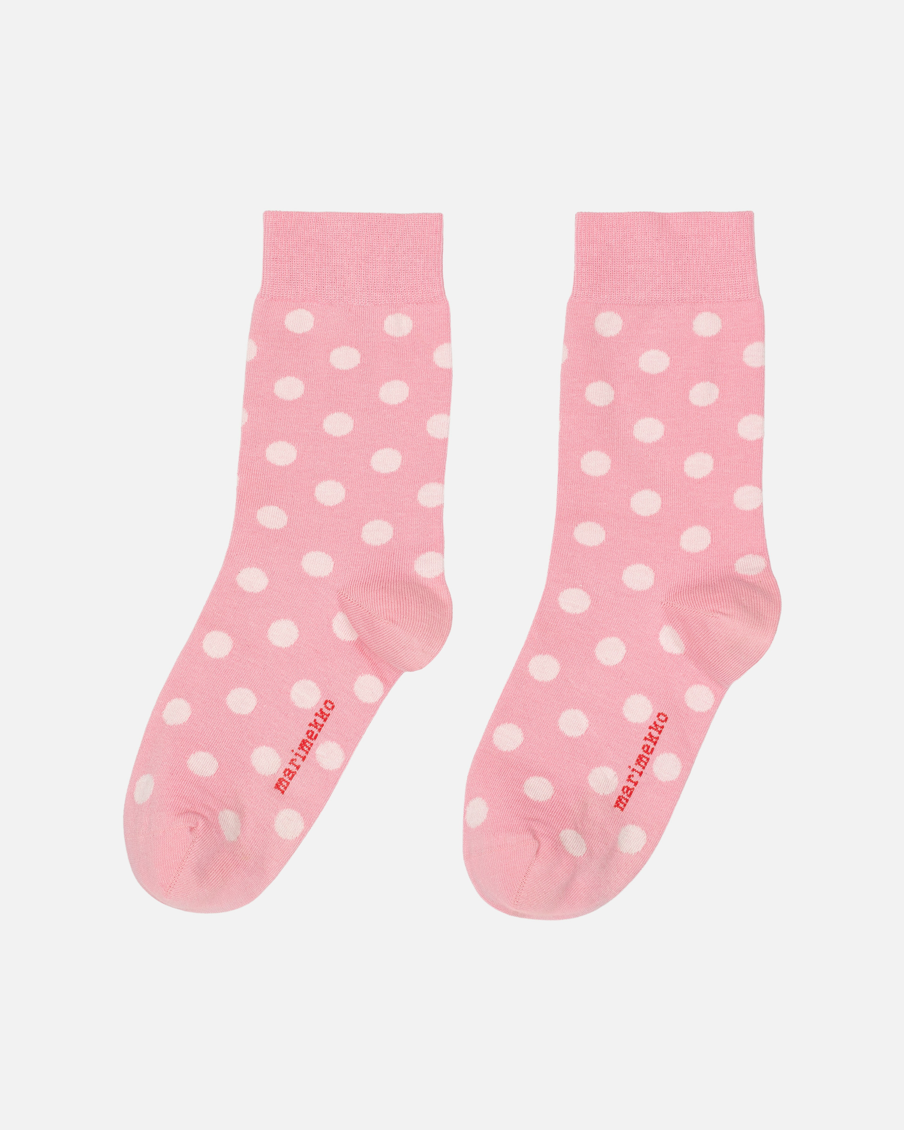 Kasvaa Pallo, Socks, light pink, off white,