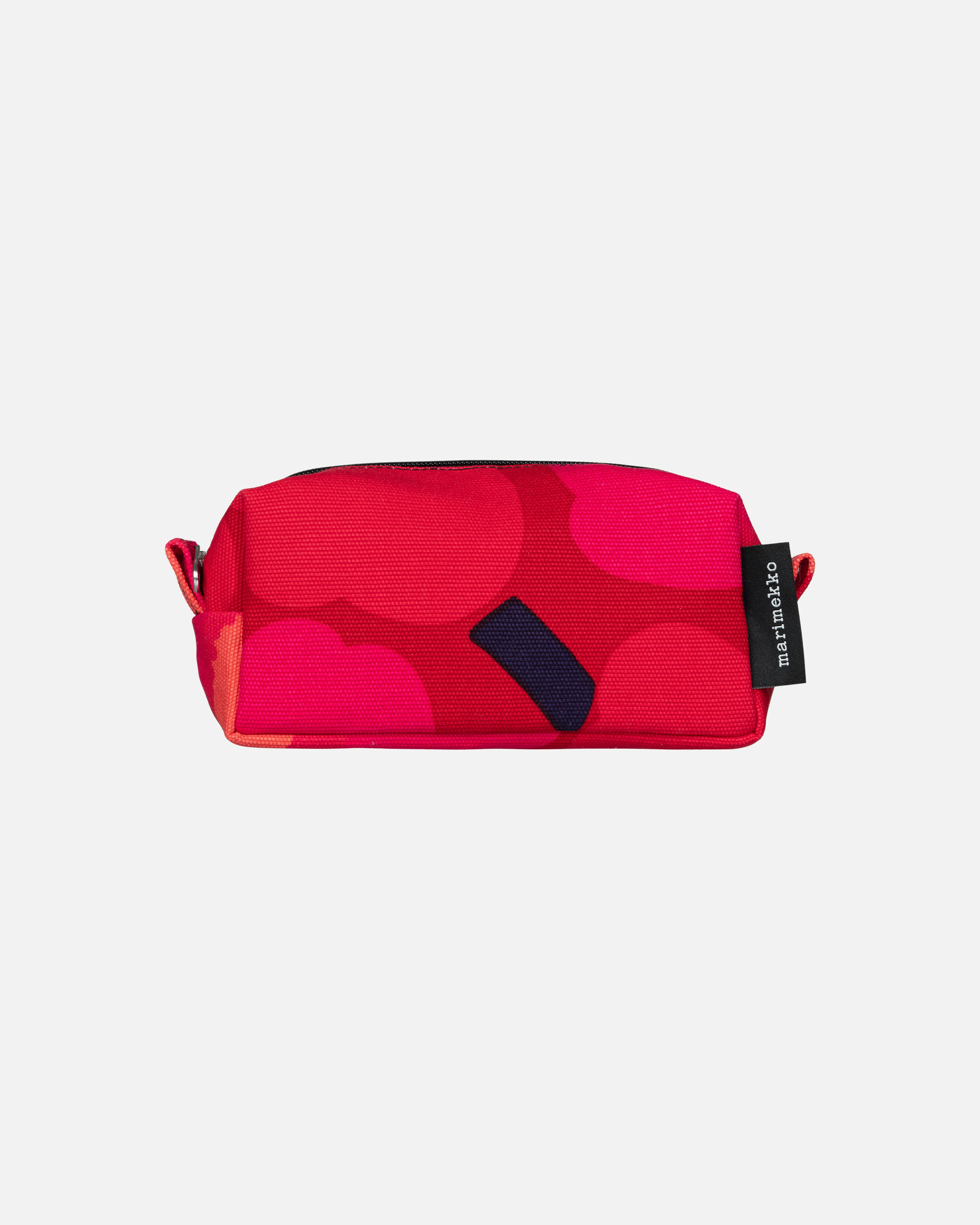 Pieni Unikko Tiise, Cosmetic bag, red, red,