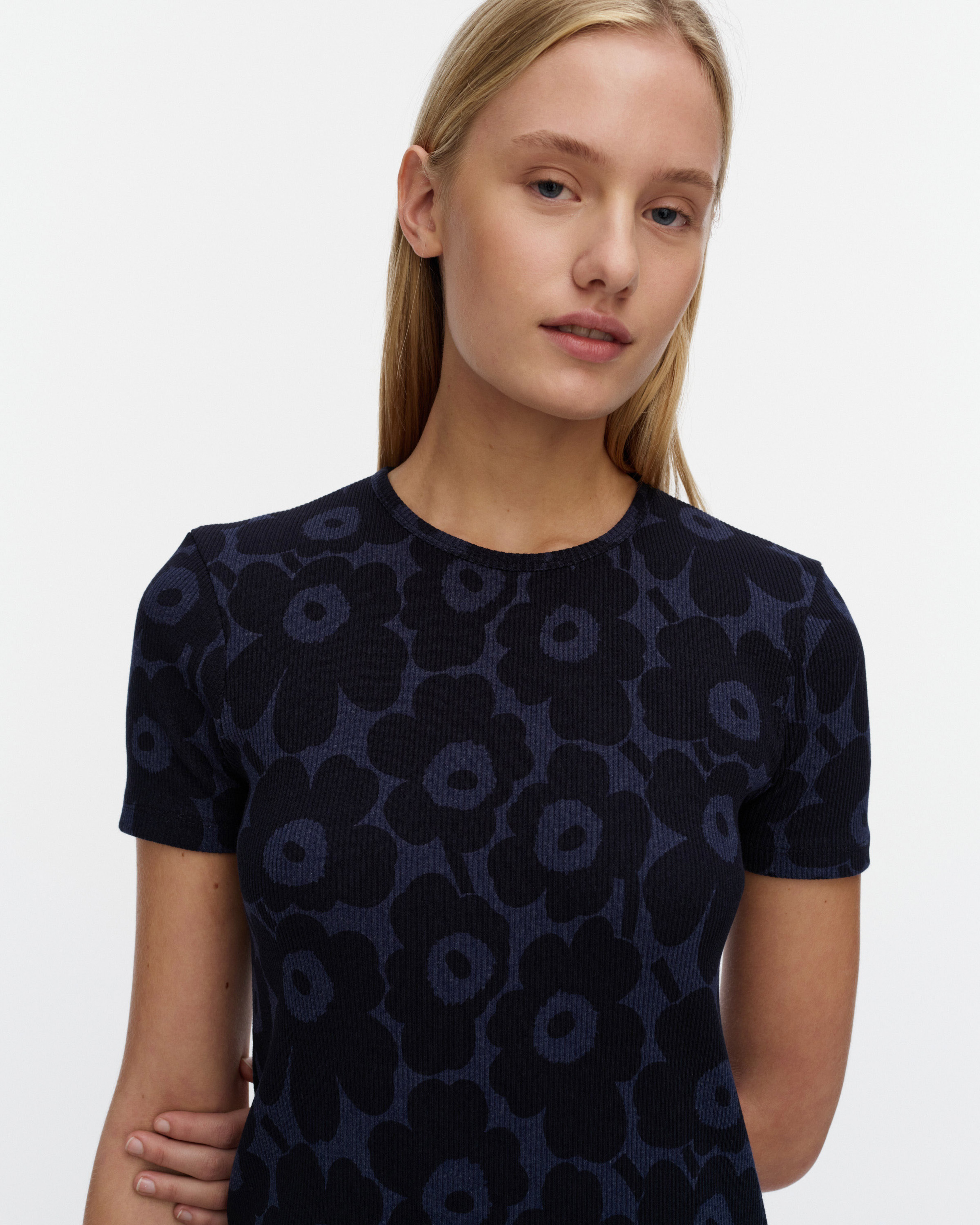 Vaihteleva Unikko, Dress, dark blue, black,
