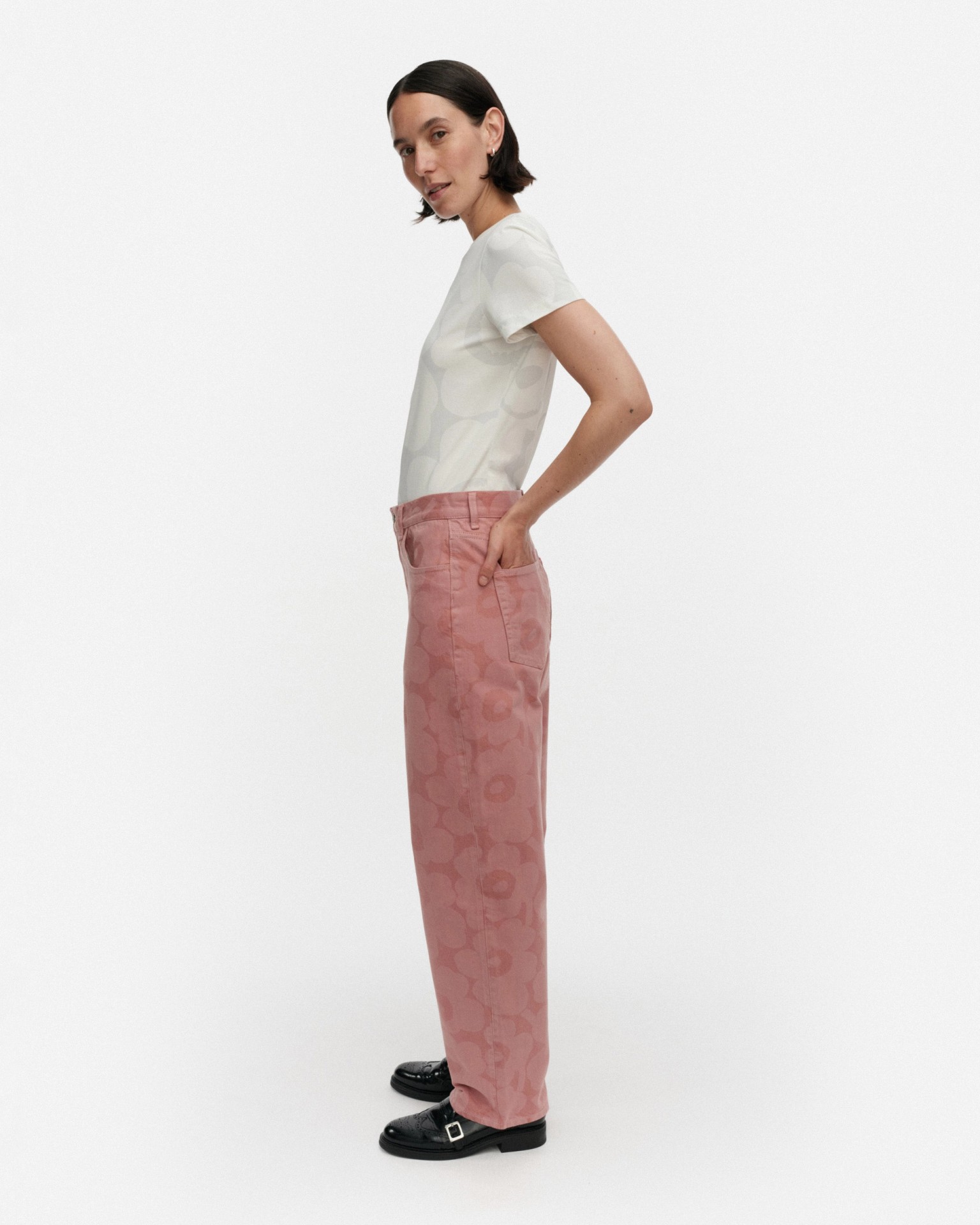Maridenim Barrel Unikko L, Jeans (long), pink, light pink,