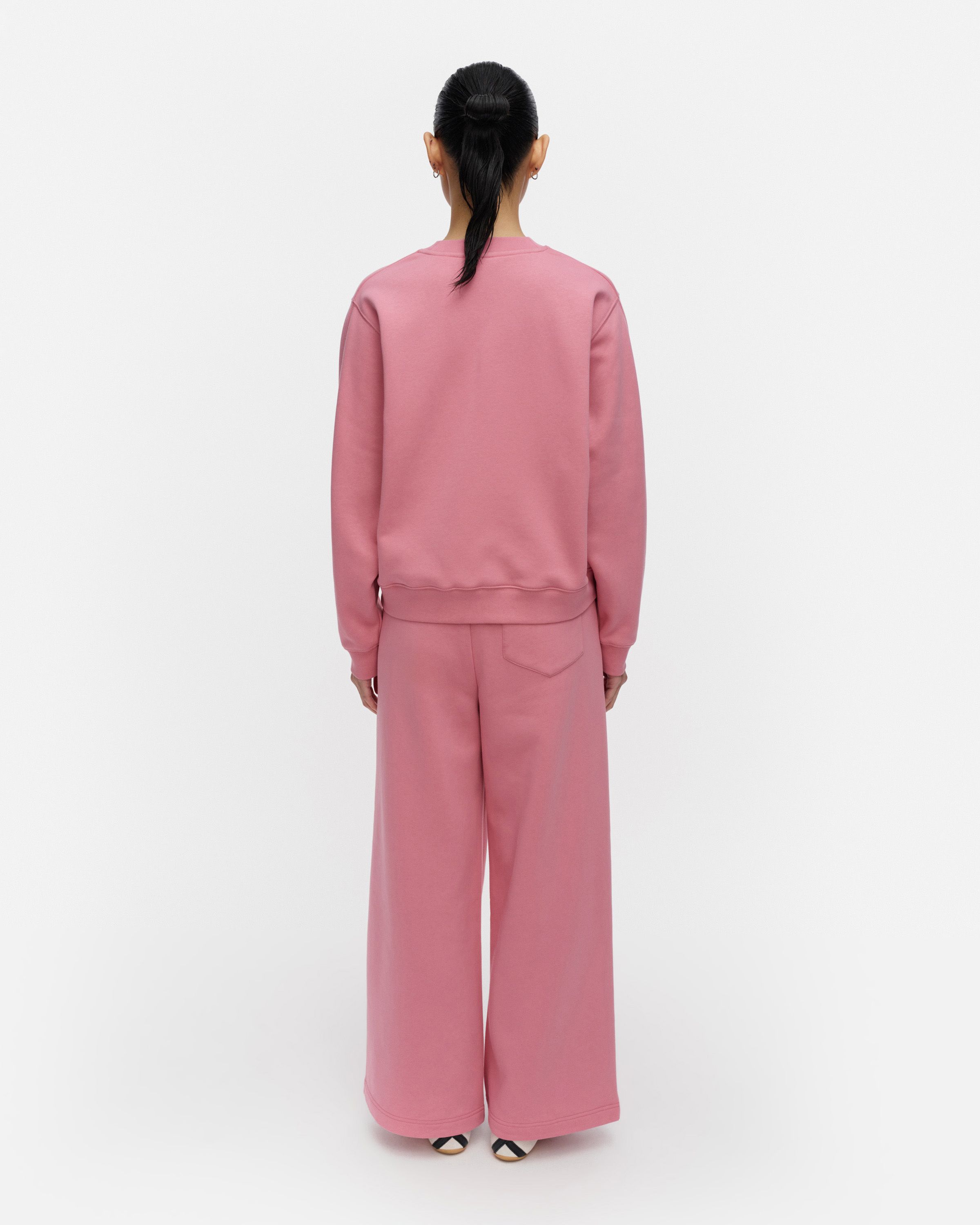 Trilce Logo Placement Kioski sweatshirt rose, wine red | Marimekko