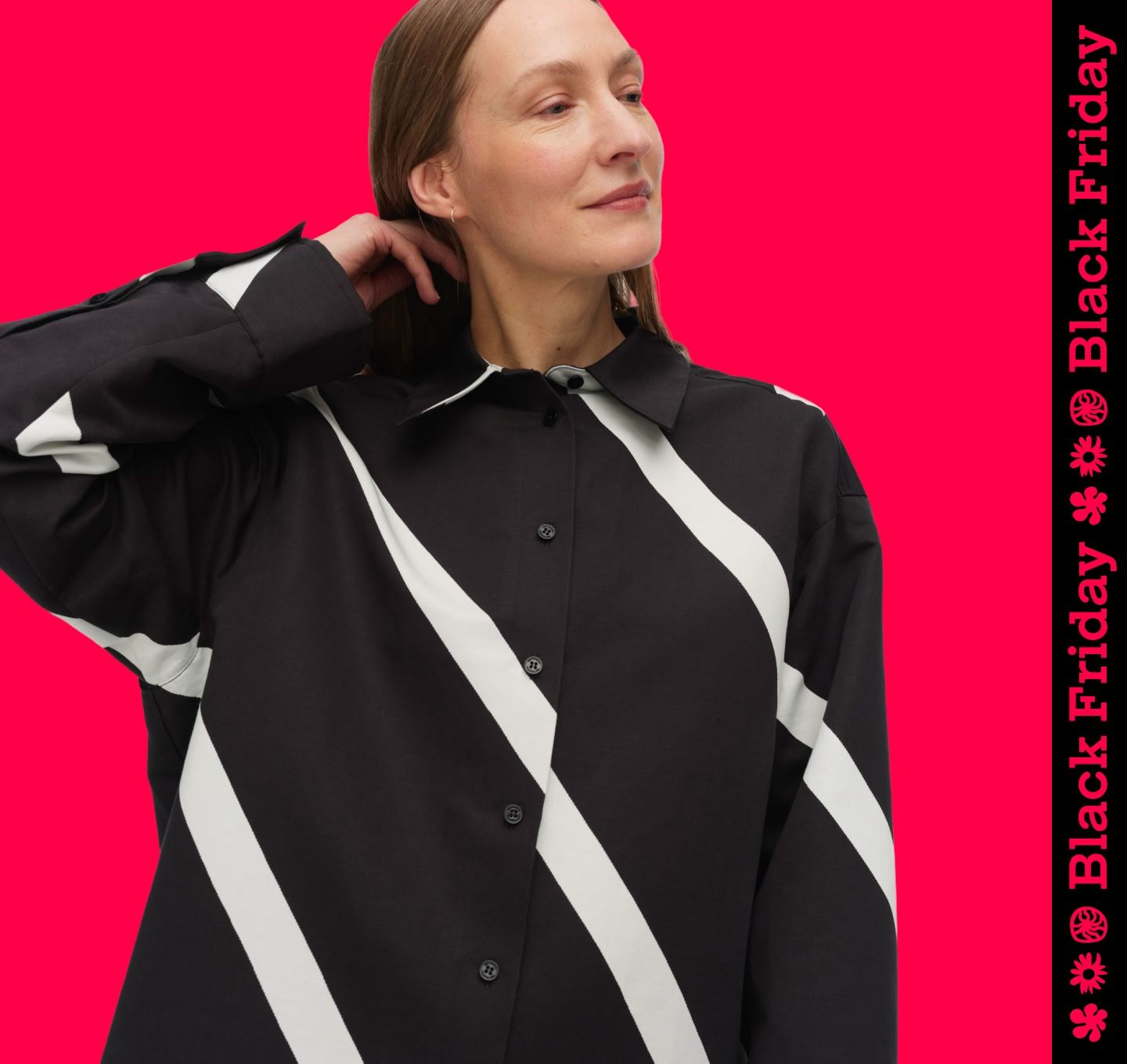 Ovaali Unikko Placement Kioski sweatshirt | Marimekko