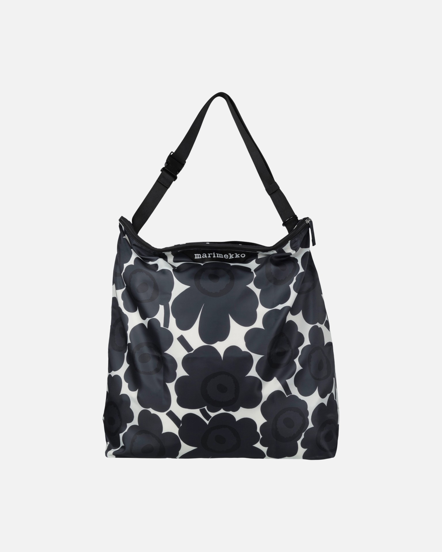 Neat Crossbody Unikko L, Shoulder bag, dark grey, off-white,