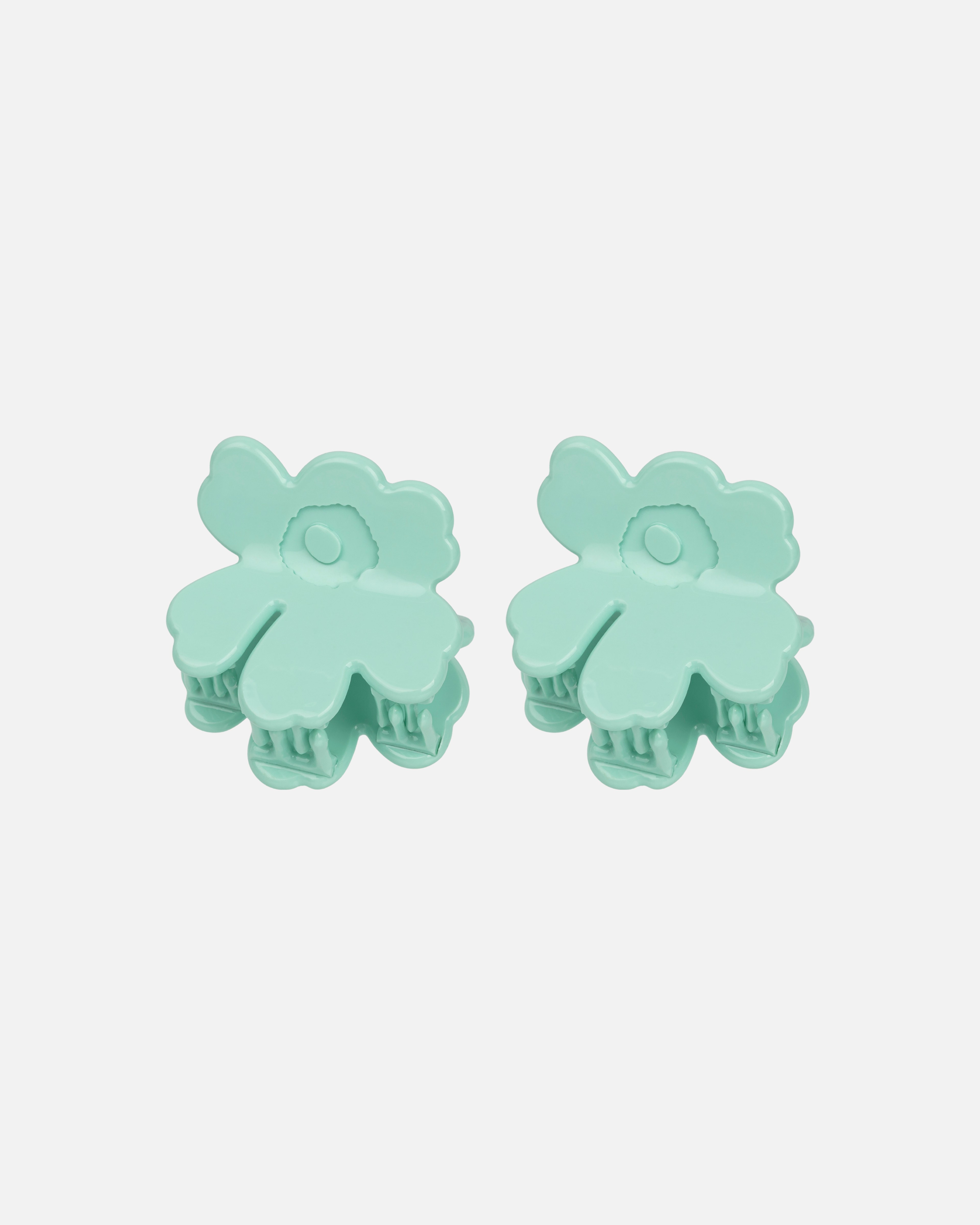 Nano Unikko Hair Clip Set, Set of 2 pcs, mint,