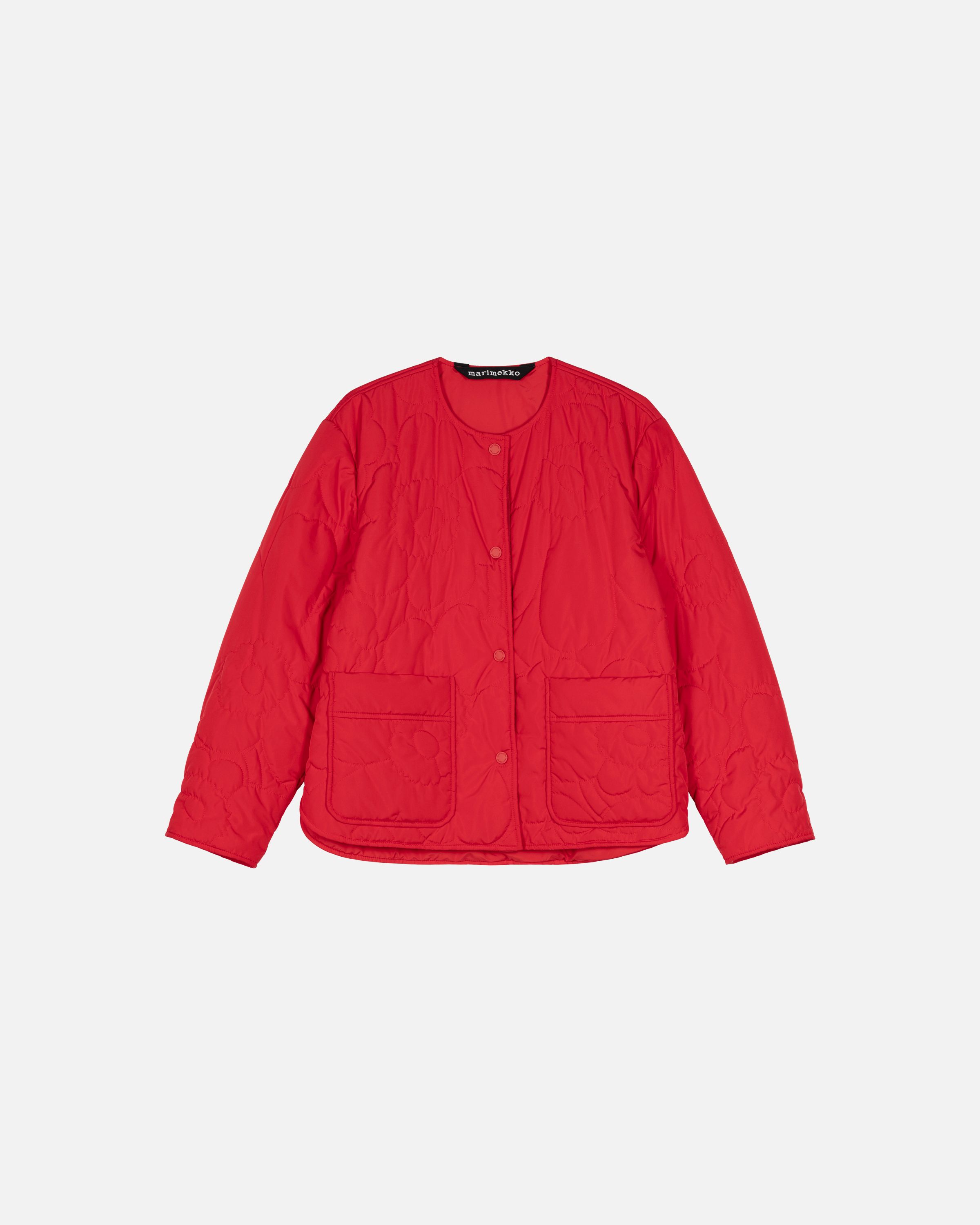 Kapseli Piirto Unikko lightweight padded coat | Marimekko