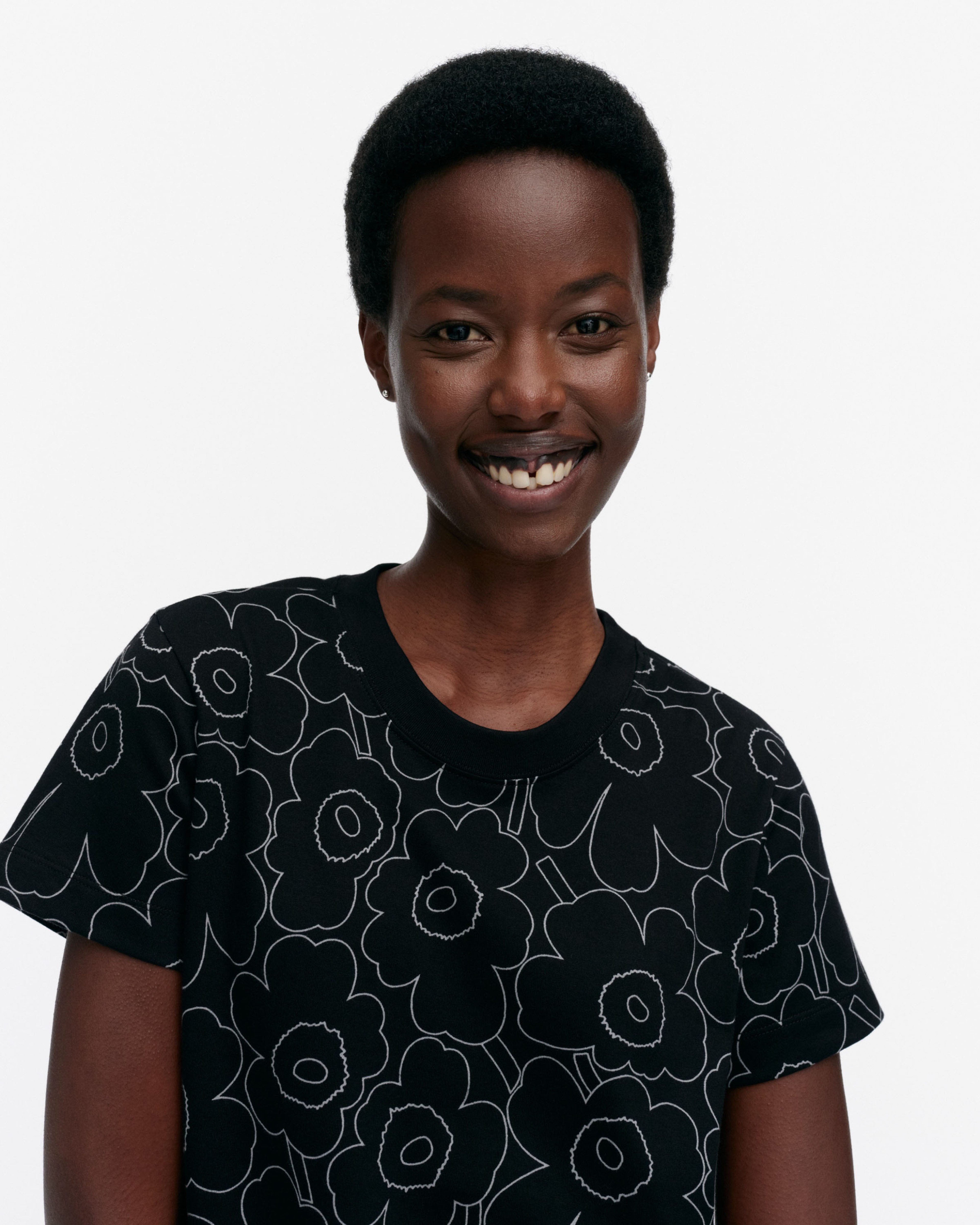 Heleys Piirto Unikko, T-shirt, black, grey,