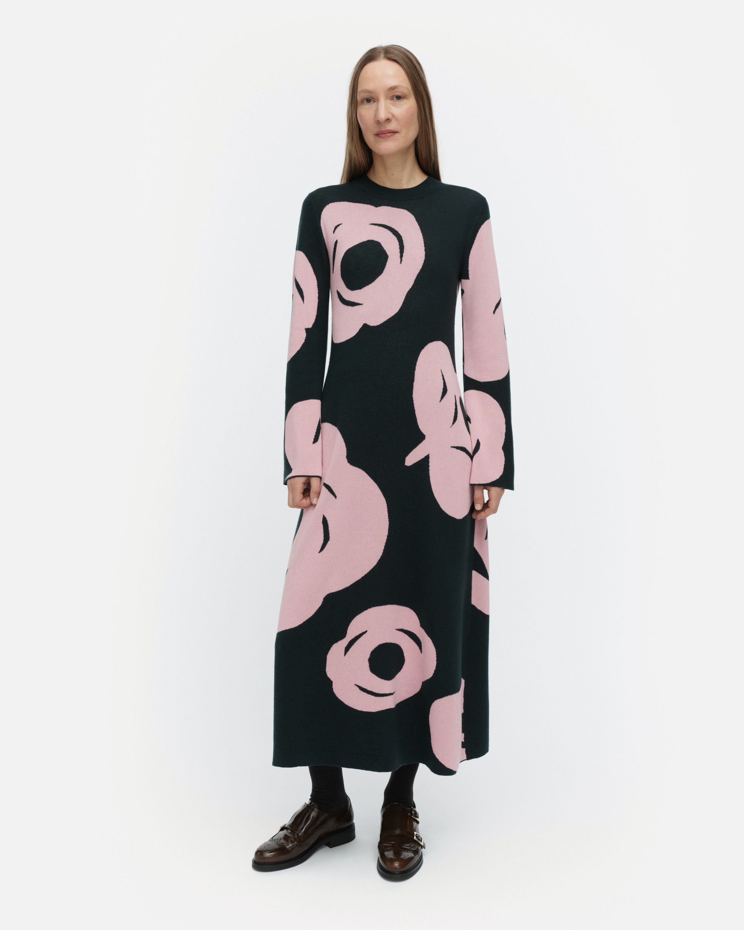 Leikkuu Tumma Knitted dress | Marimekko