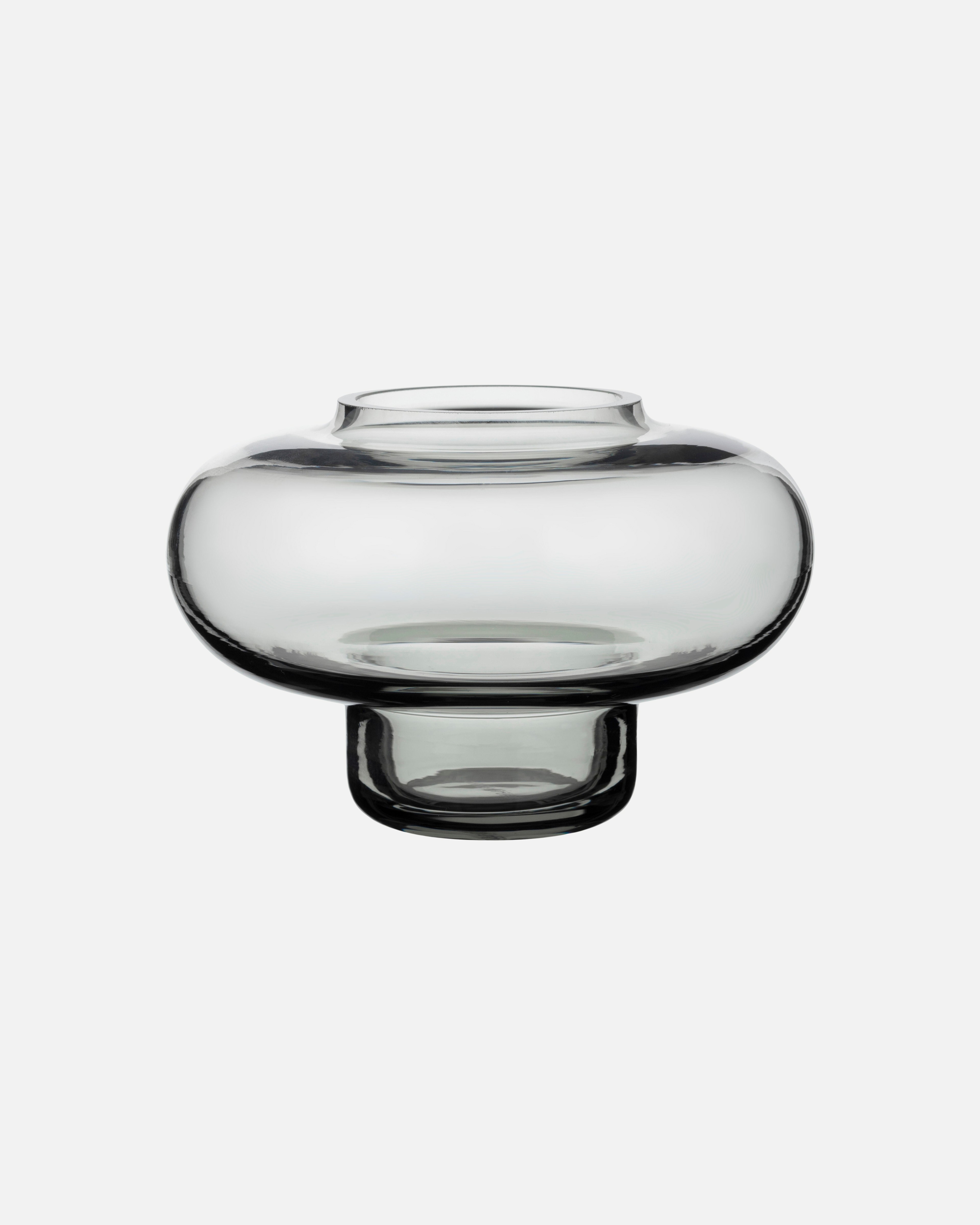 Fyr, Candle holder, misty grey,