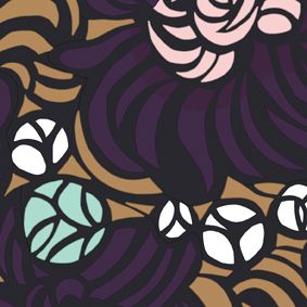 violet, light brown, l. pink