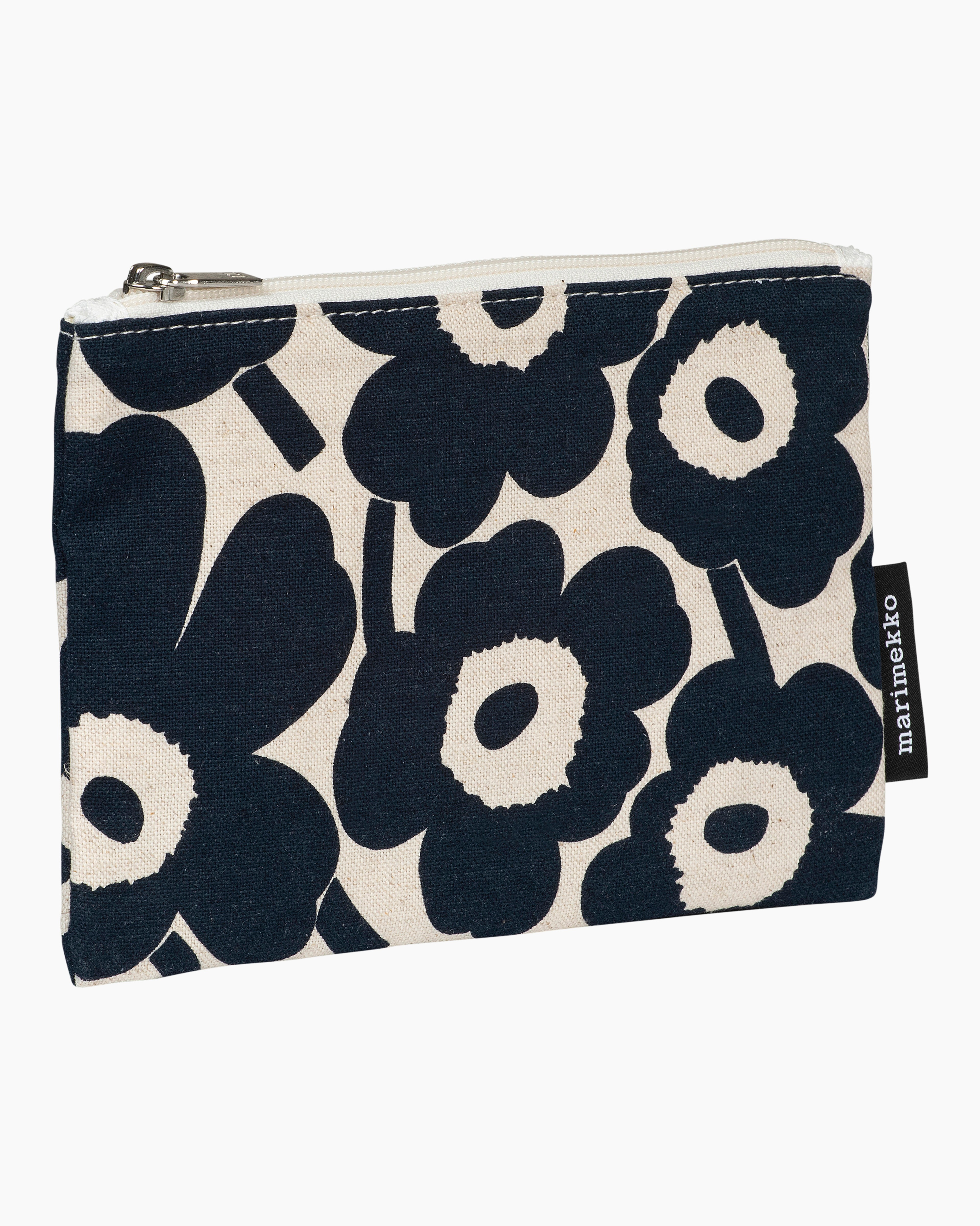 Kaika Mini Unikko, Pouch, off white,dark blue,