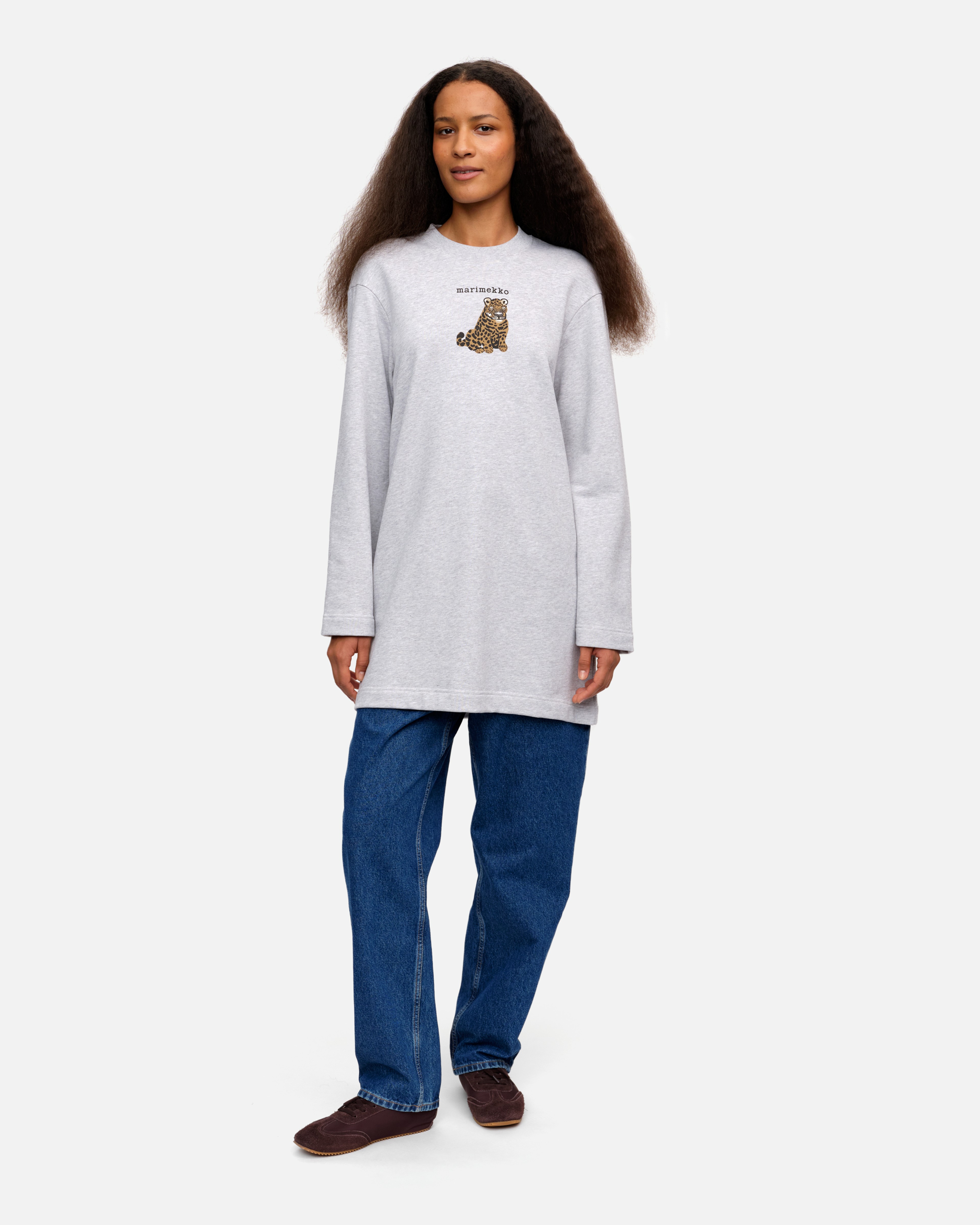 Varjoisa Kaksoset, Collegemekko, meleerattu harmaa, ruskea,