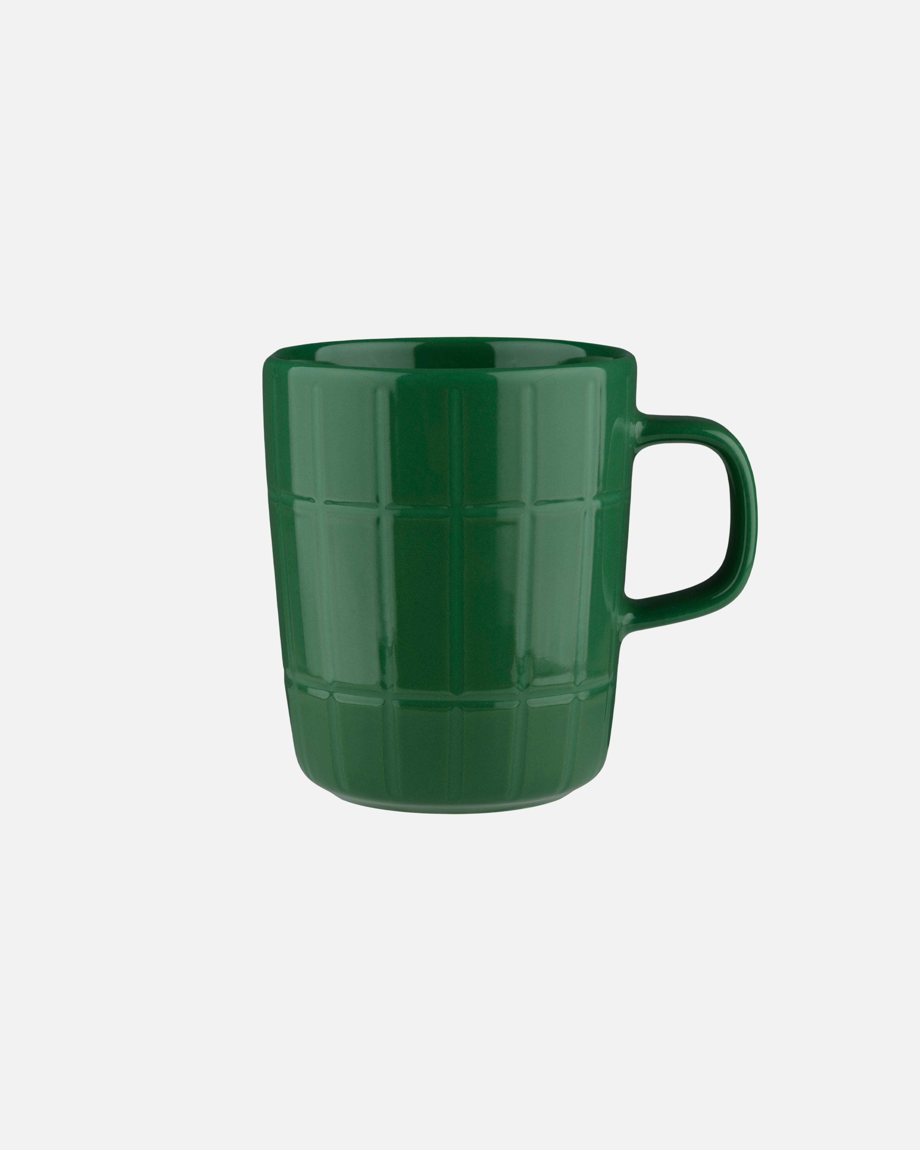 Oiva / Tiiliskivi, Mug 2,5 dl, dk.green,