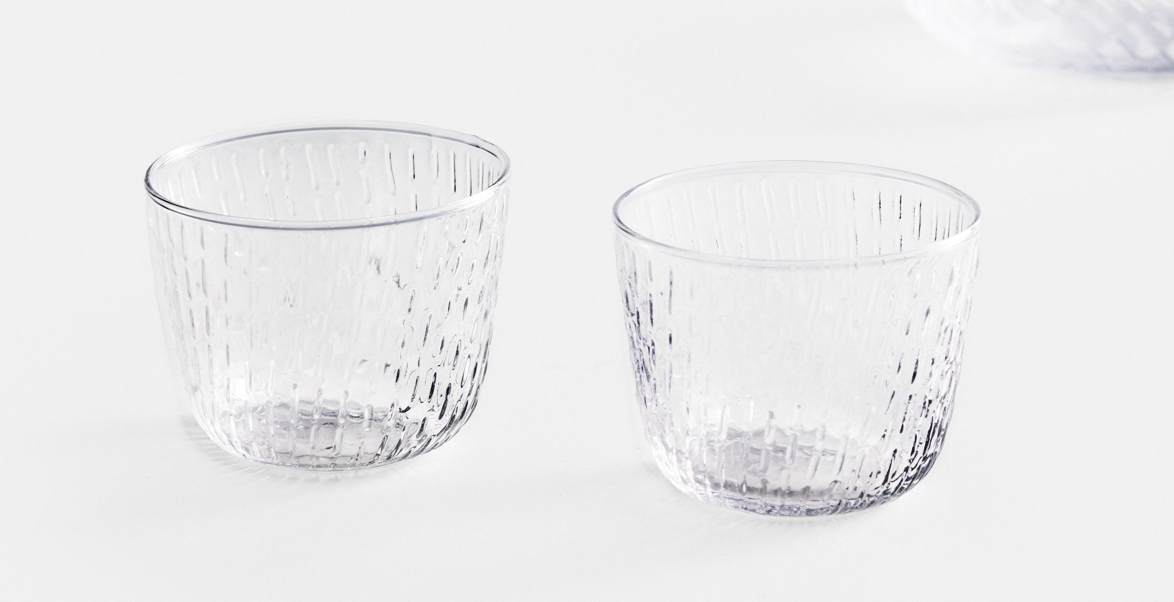 Clear Syksy collection glasses