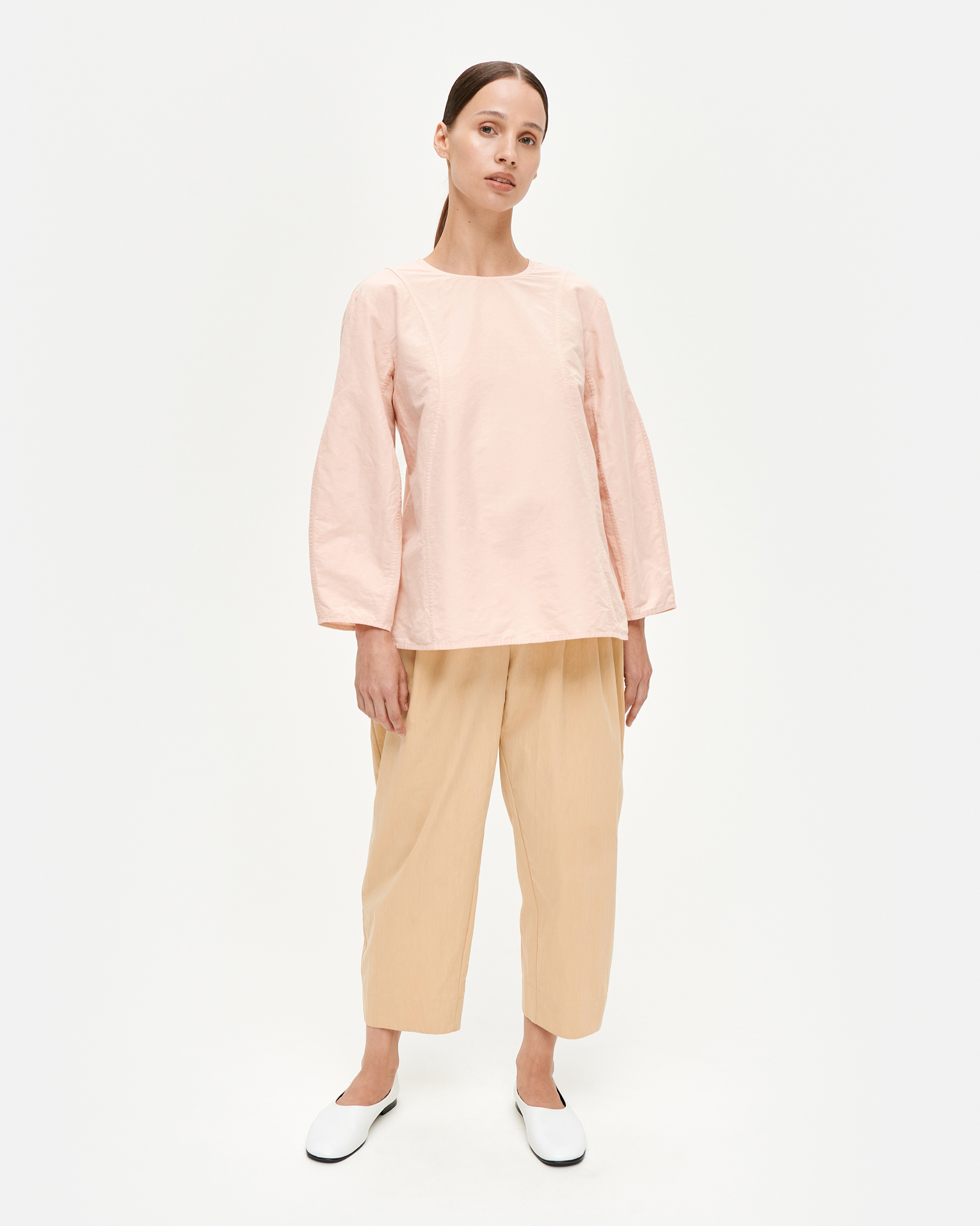 Alvet Solid, Tunic, peach,