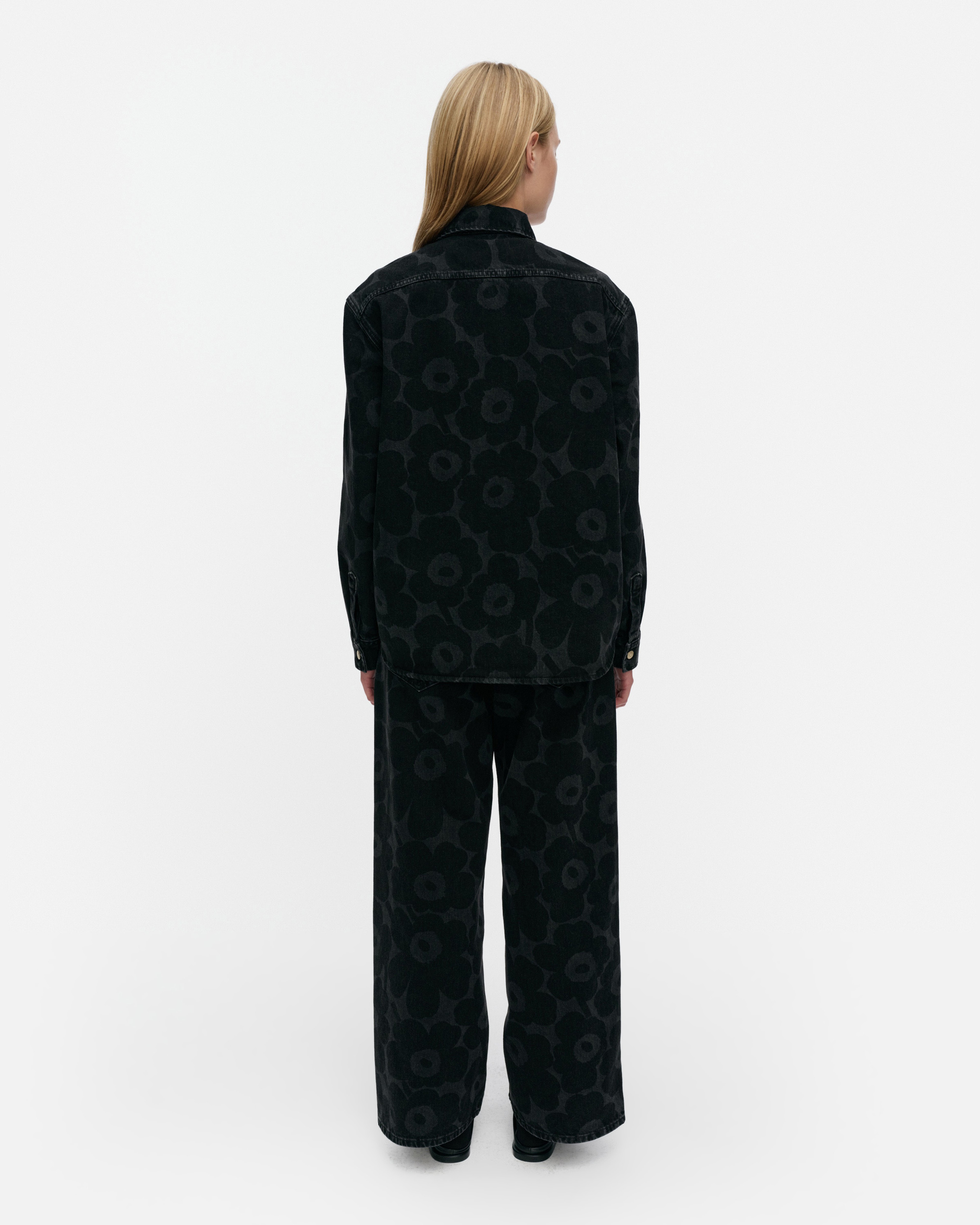 Maridenim Vaihe Unikko, Jean shirt, washed black,