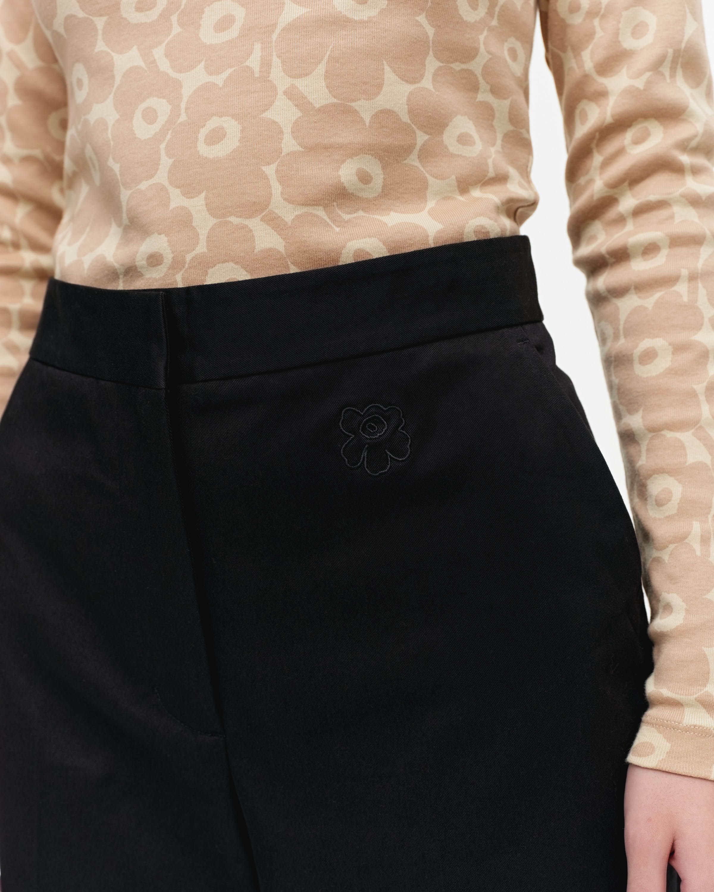 marimekko - Tuokio Solid パンツ Tuokio Solid Cotton trousers | Marimekko