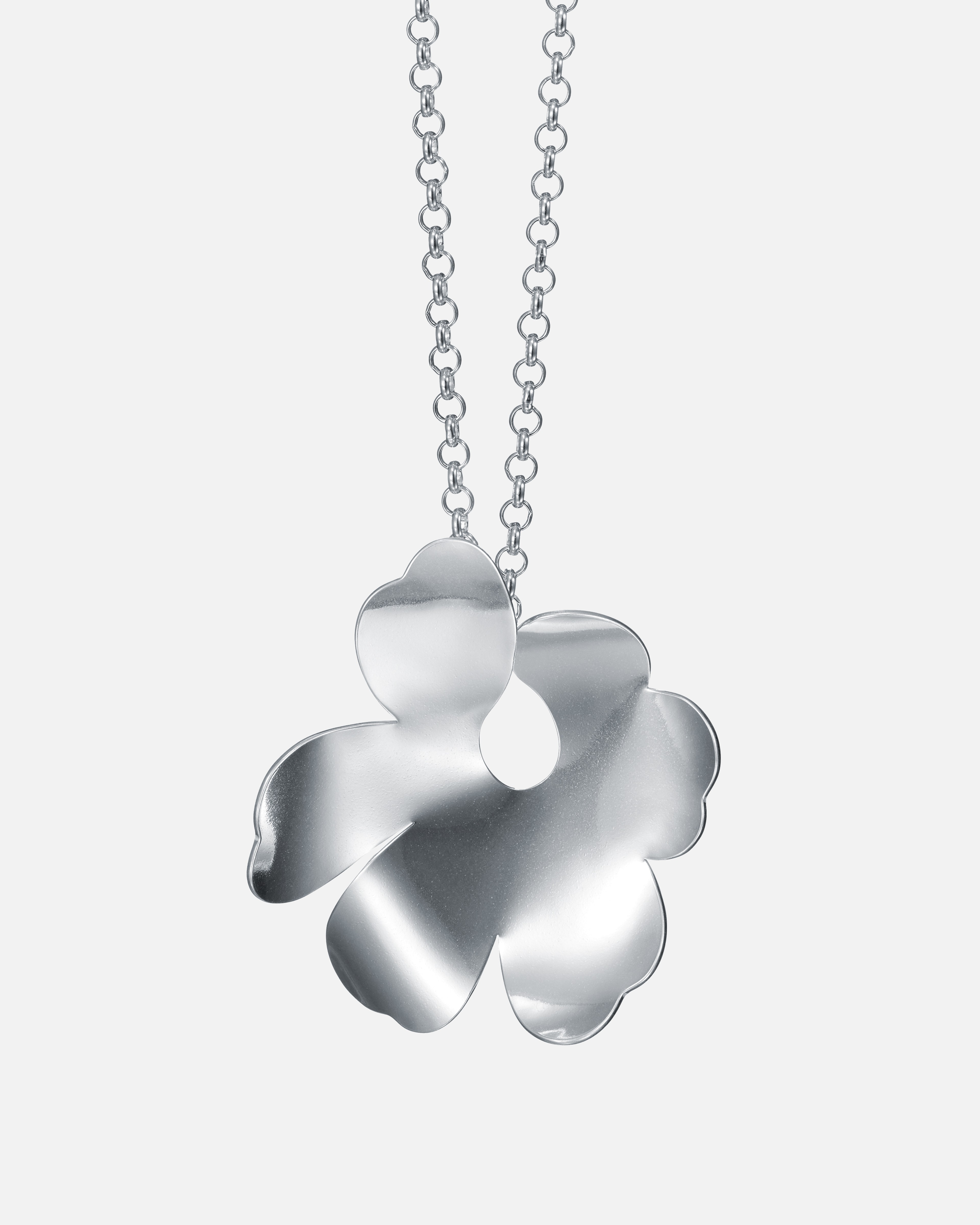 Unikko Pendant/large, Kalevala x Marimekko, silver,
