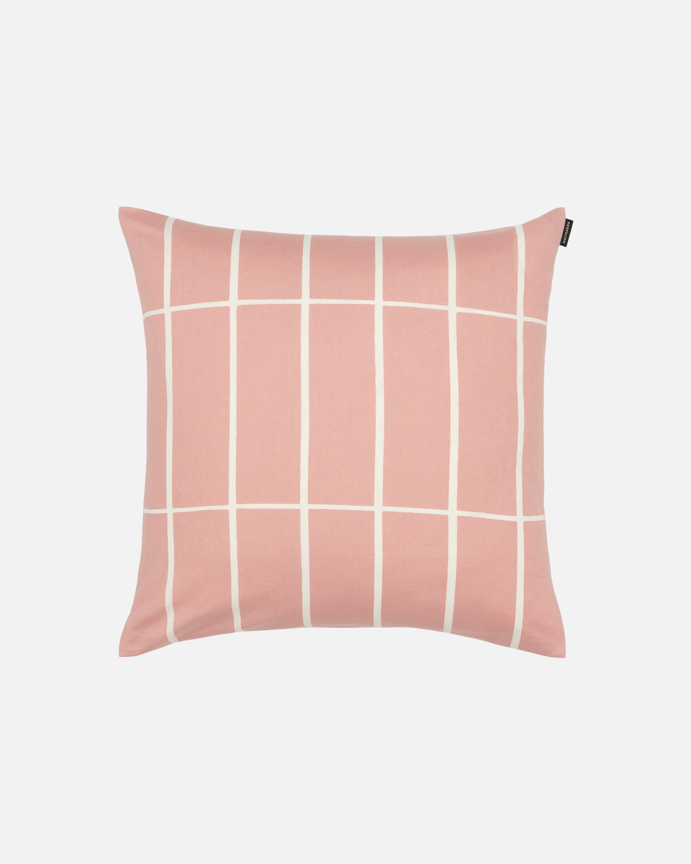 Tiiliskivi Cushion cover 50x50 cm green, white | Marimekko