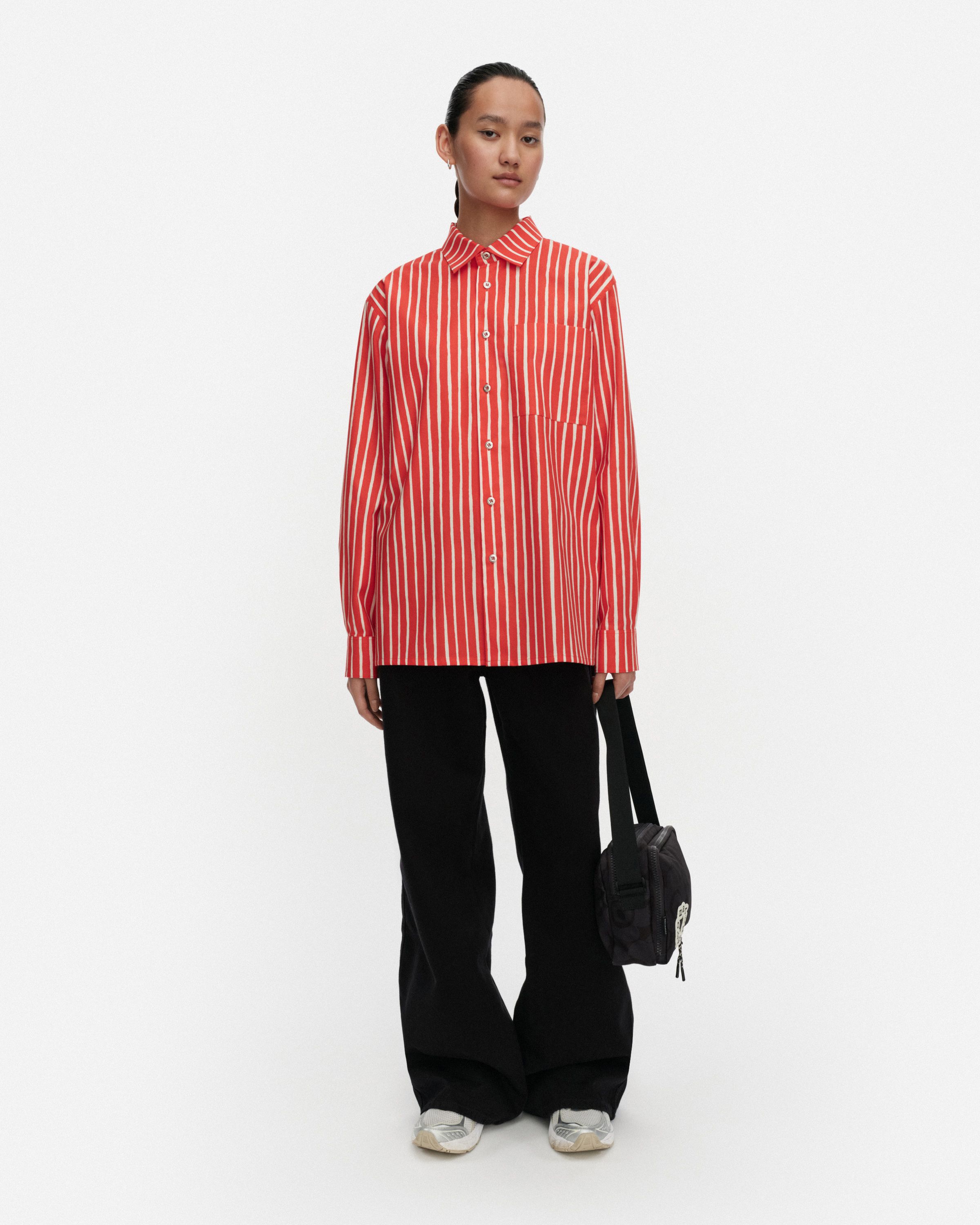 Jokapoika Kioski cotton shirt | Marimekko