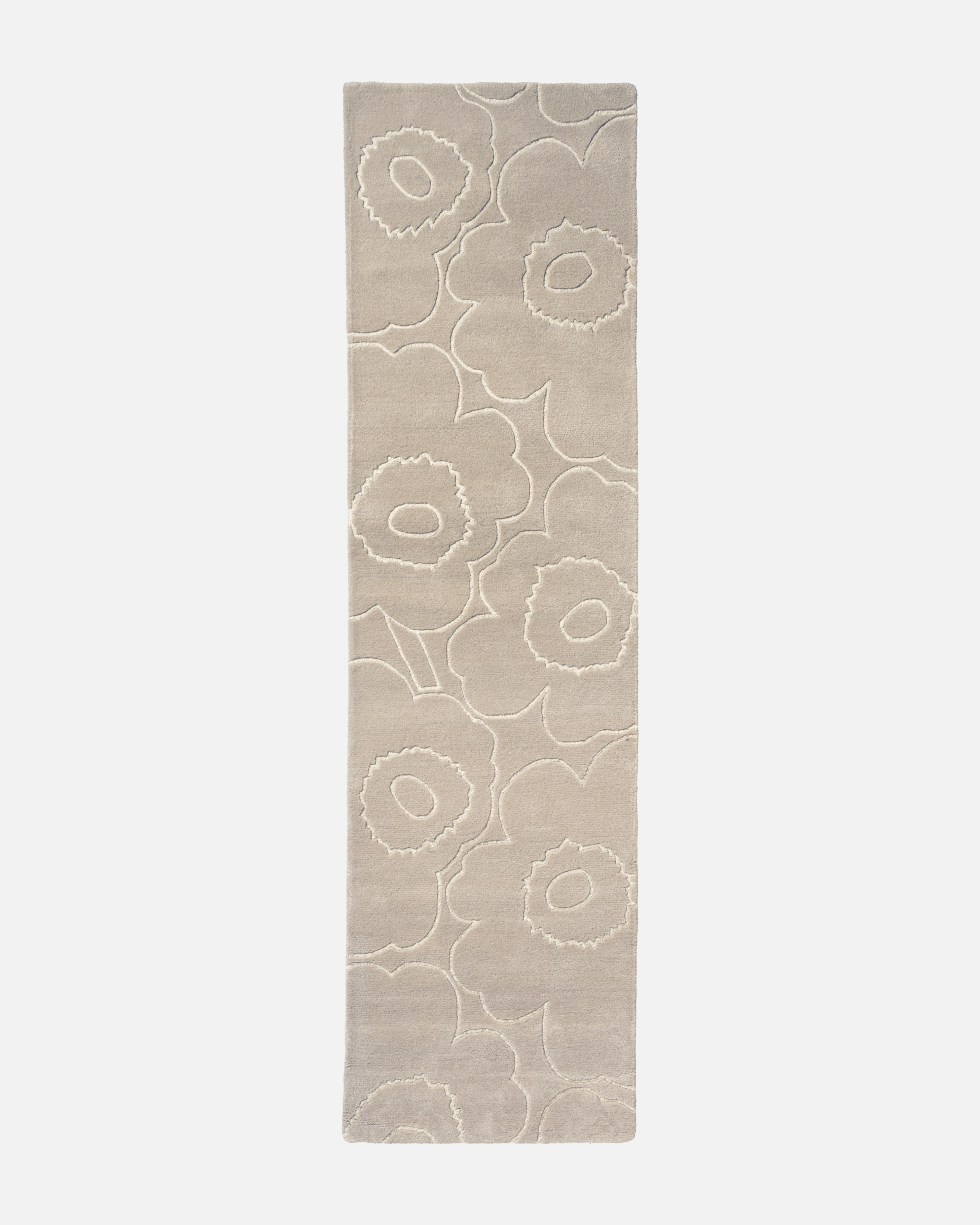 Piirto Unikko, Teppich 70 x 245 cm, Beige,