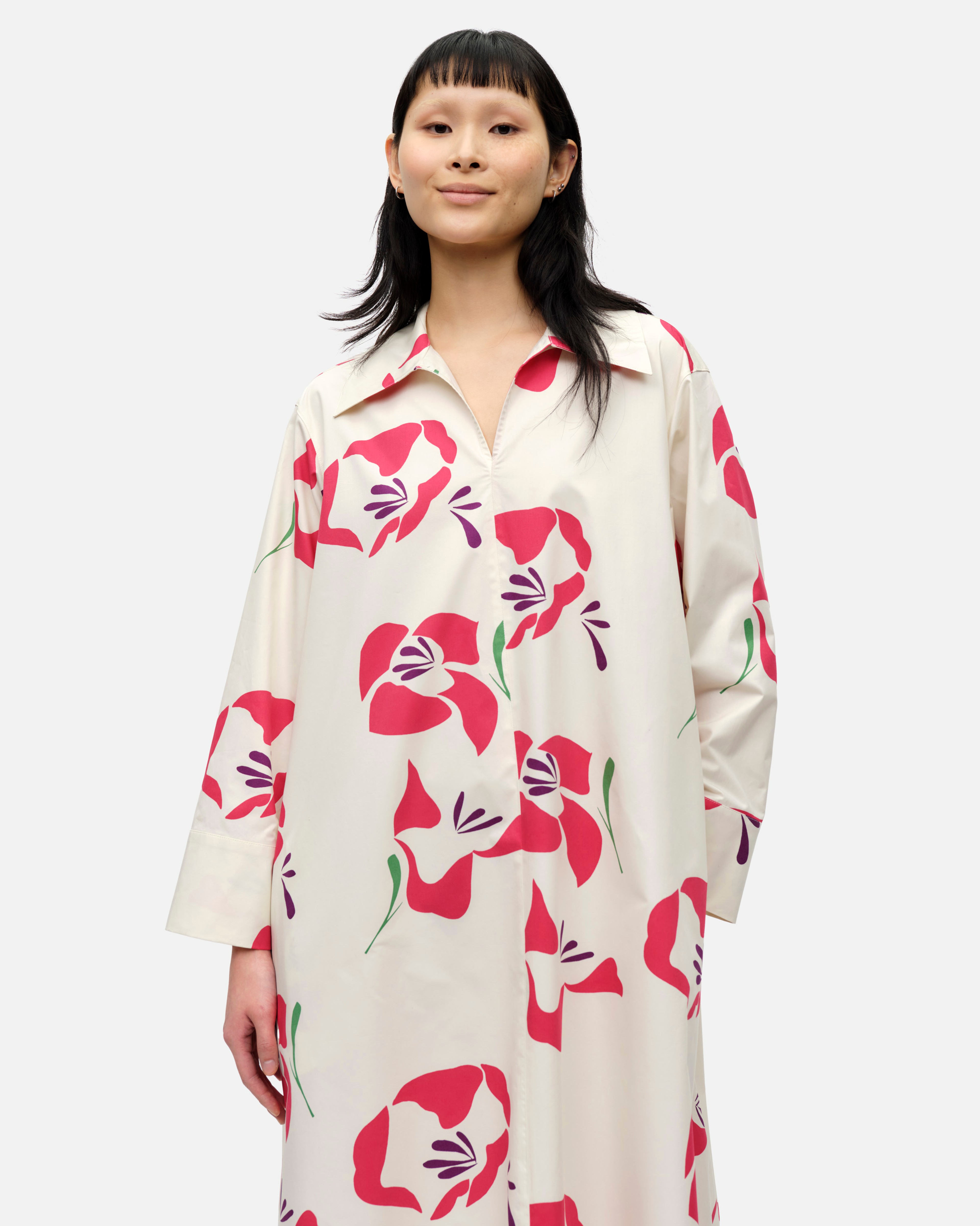 Perenna Helakka Cotton poplin dress