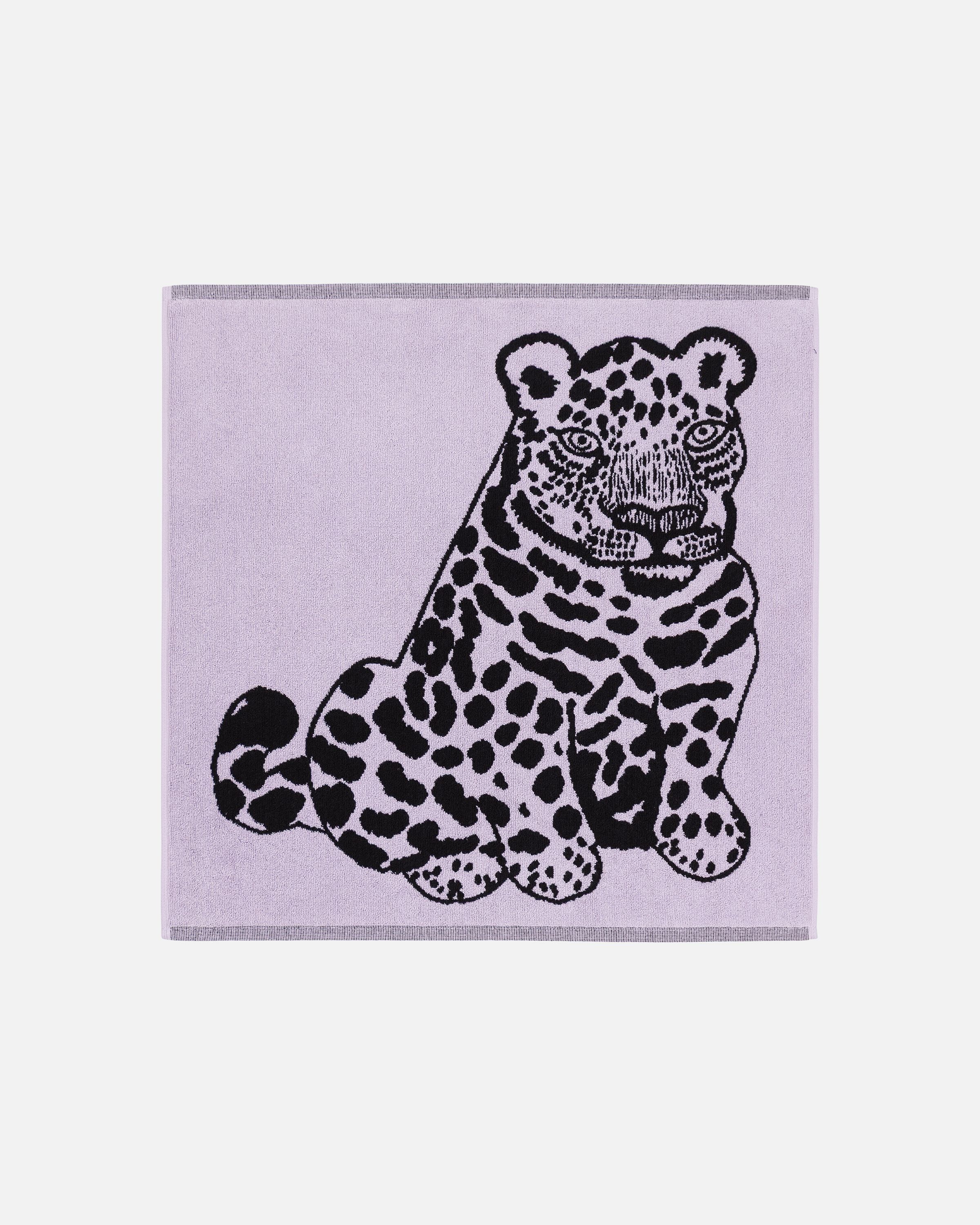 Kaksoset Bath mat 60x60 cm light lilac, black, greige | Marimekko