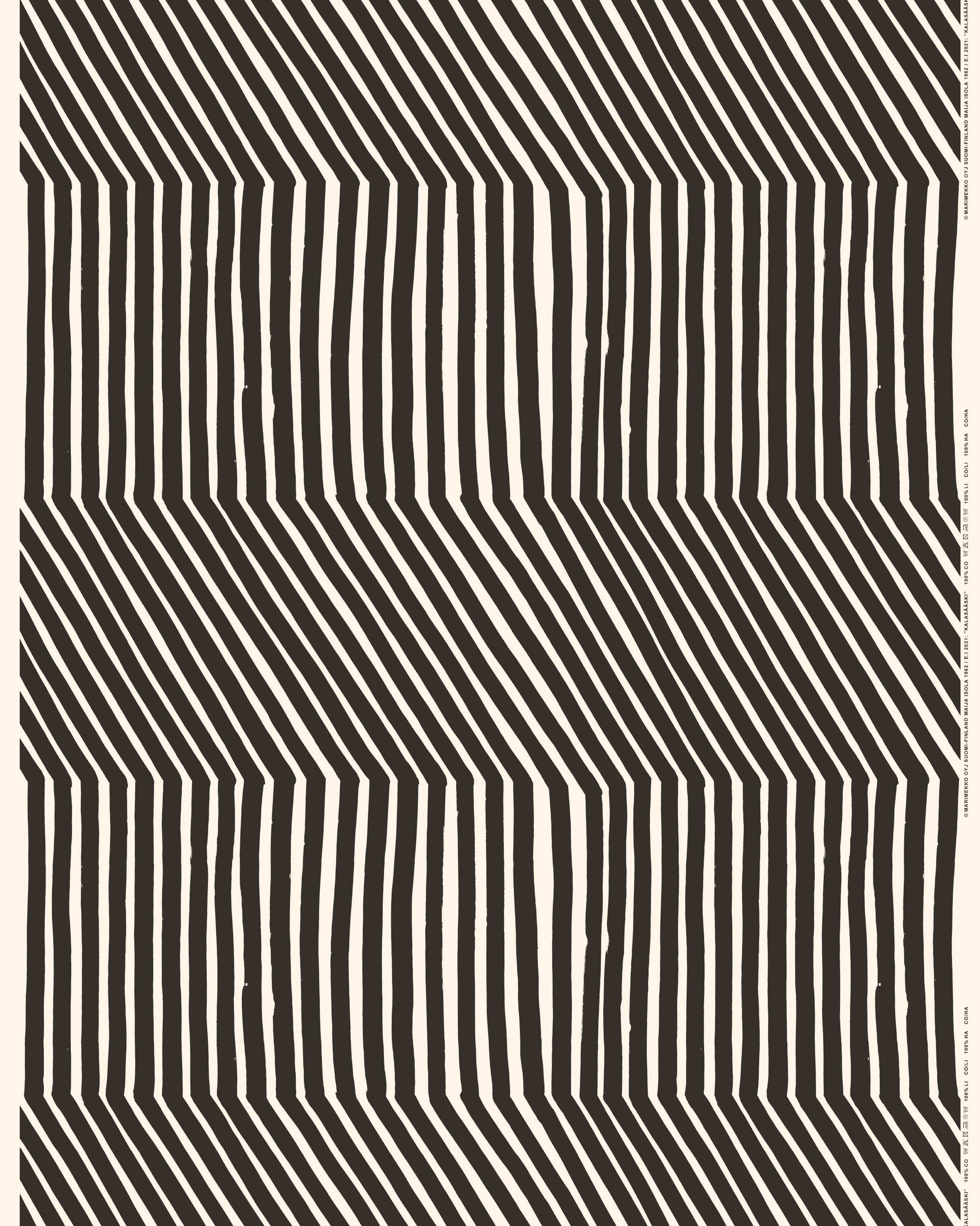 Kalasääski, Heavyweight cotton fabric, cotton, coal,