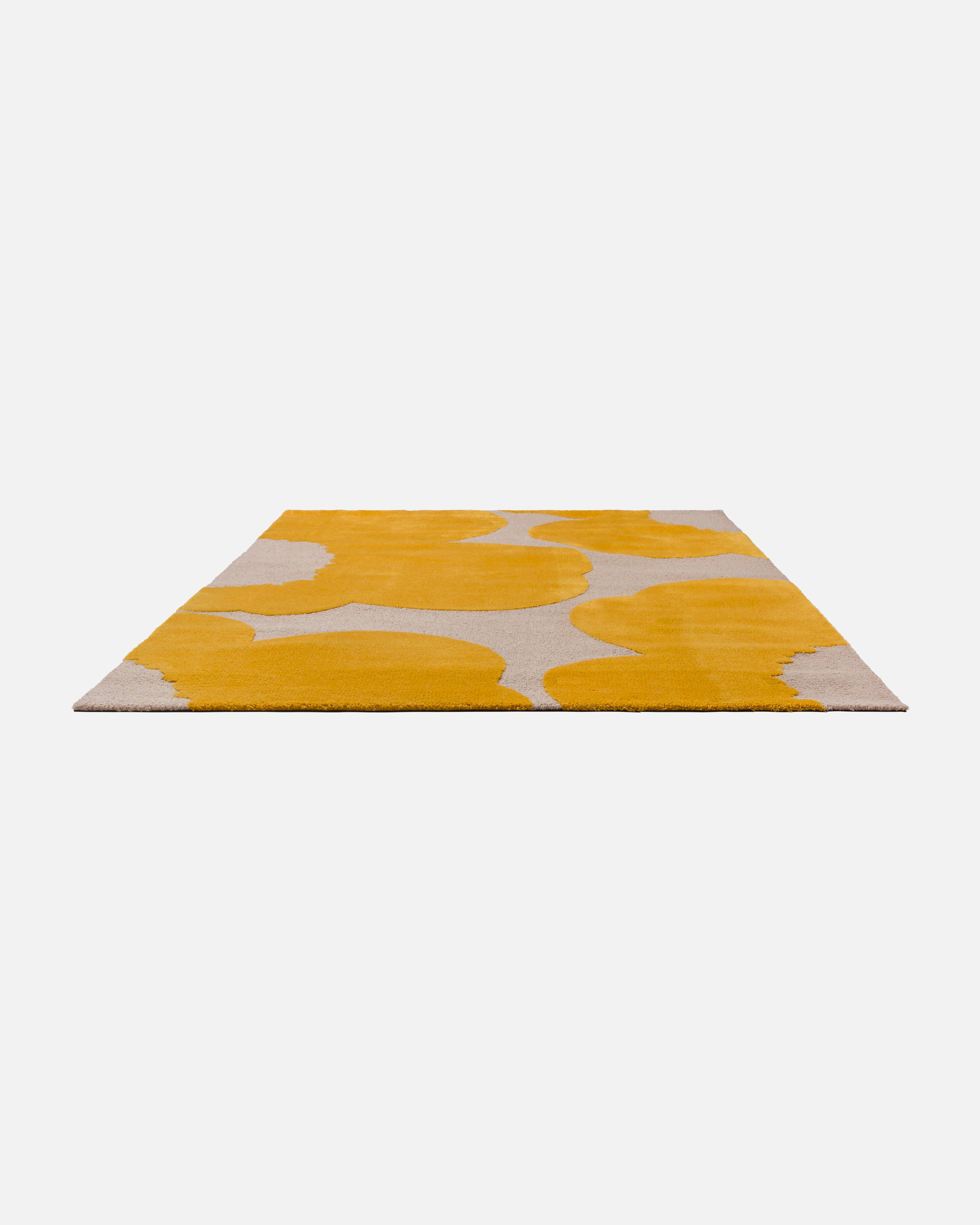 Iso Unikko, Rug 140x200 cm, yellow,
