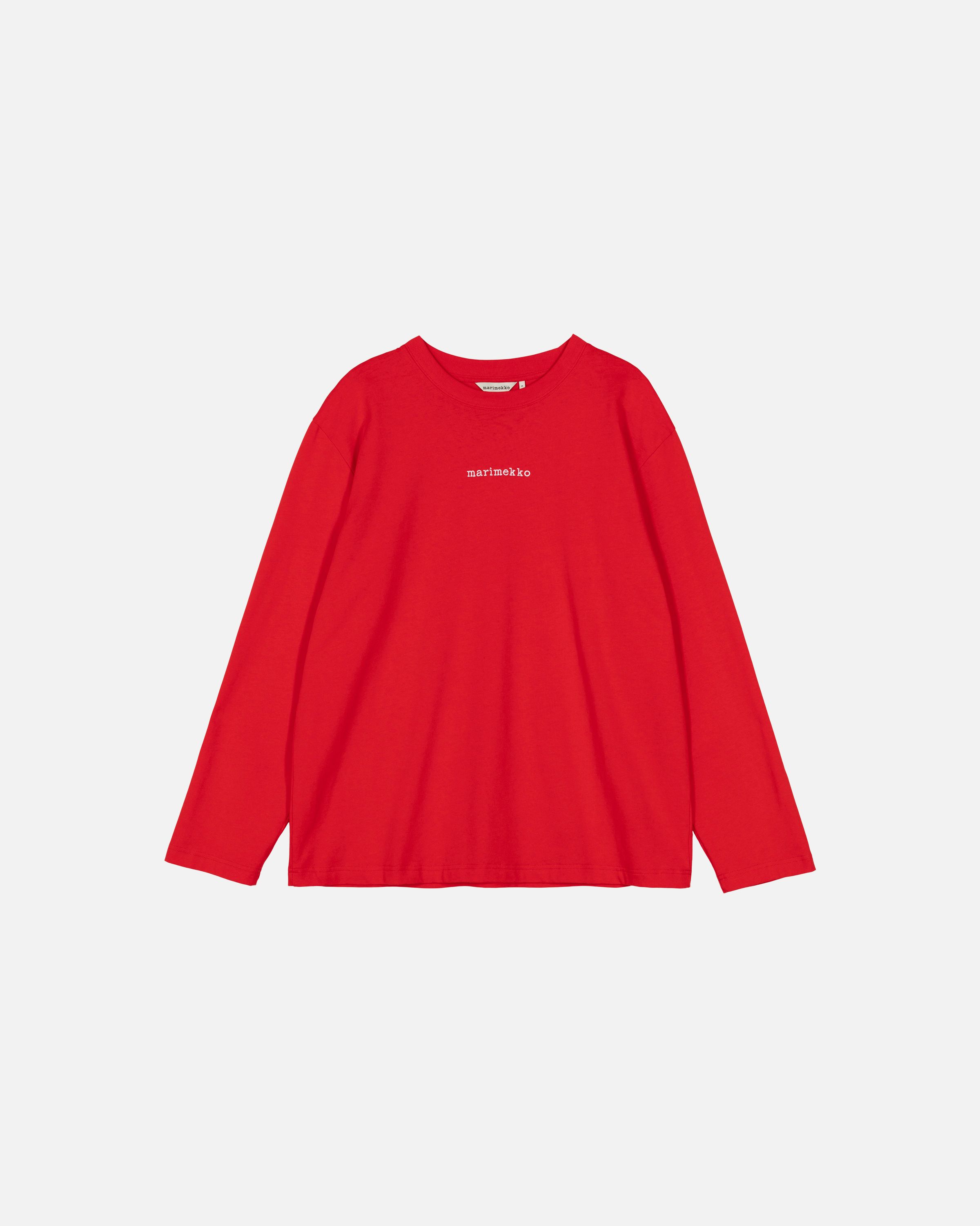 【2024SS】marimekko マリメッコ/Biitti Logo Placement Tシャツ 2024SS】marimekko マリメッコ/Biitti Logo Placement Tシャツ