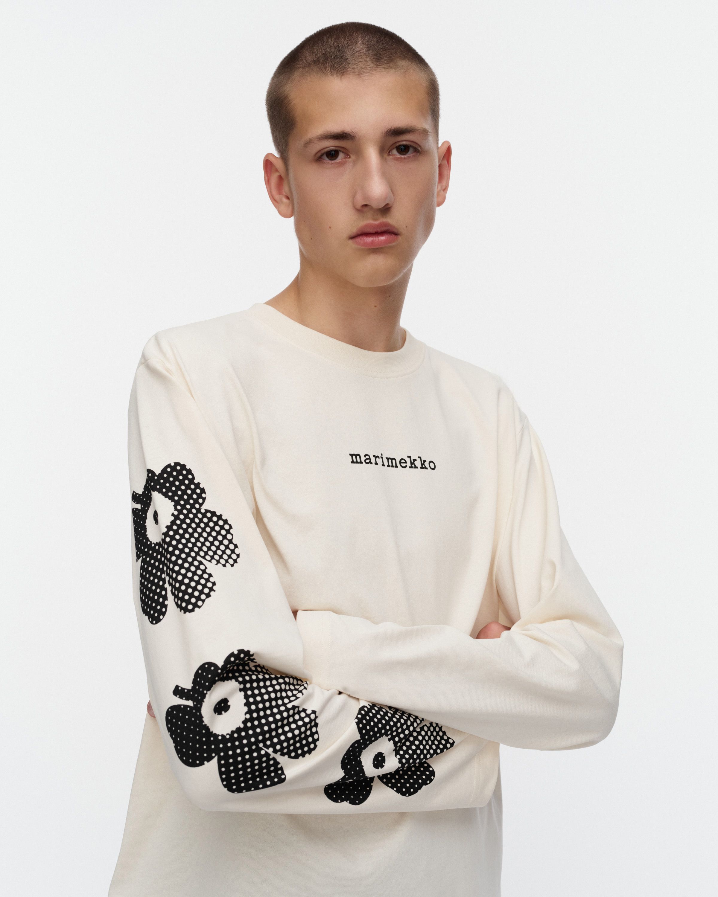 Sekvenssi Unikko Placement Kioski jersey shirt | Marimekko