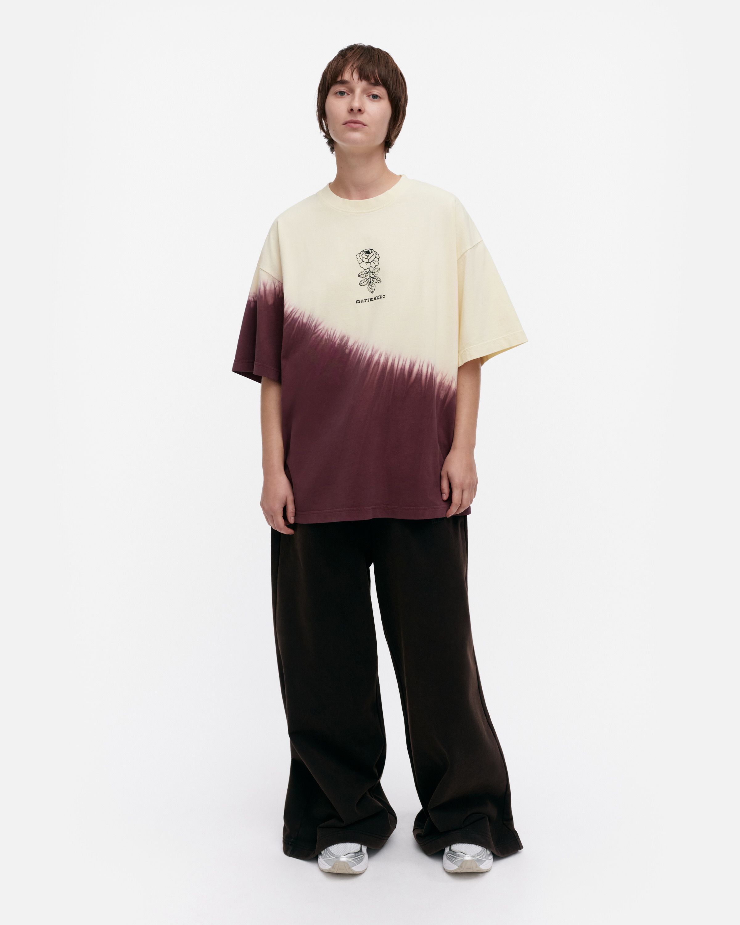 Nopeus Vihkiruusu Placement Kioski t-shirt | Marimekko