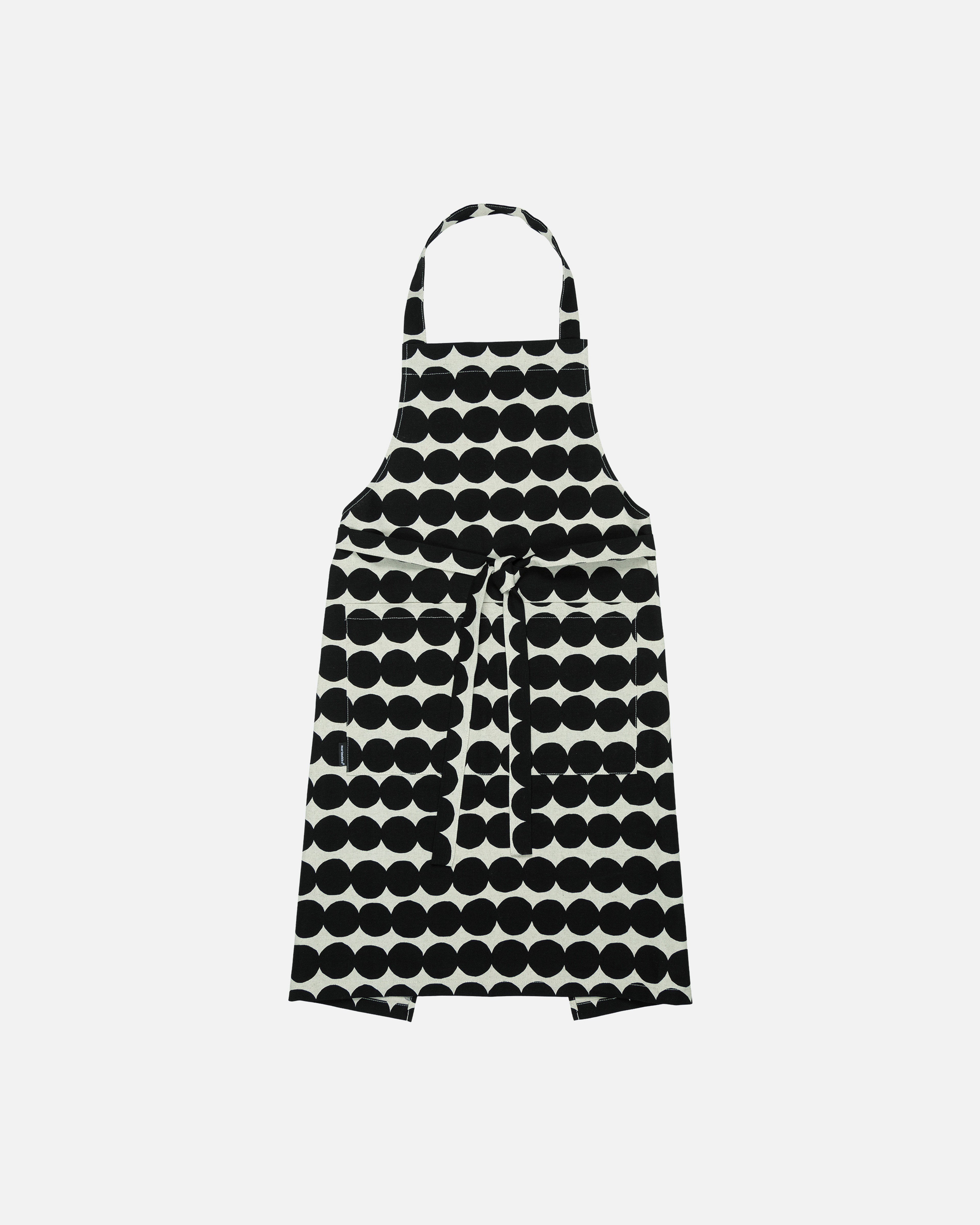 Räsymatto, Apron, linen,black,