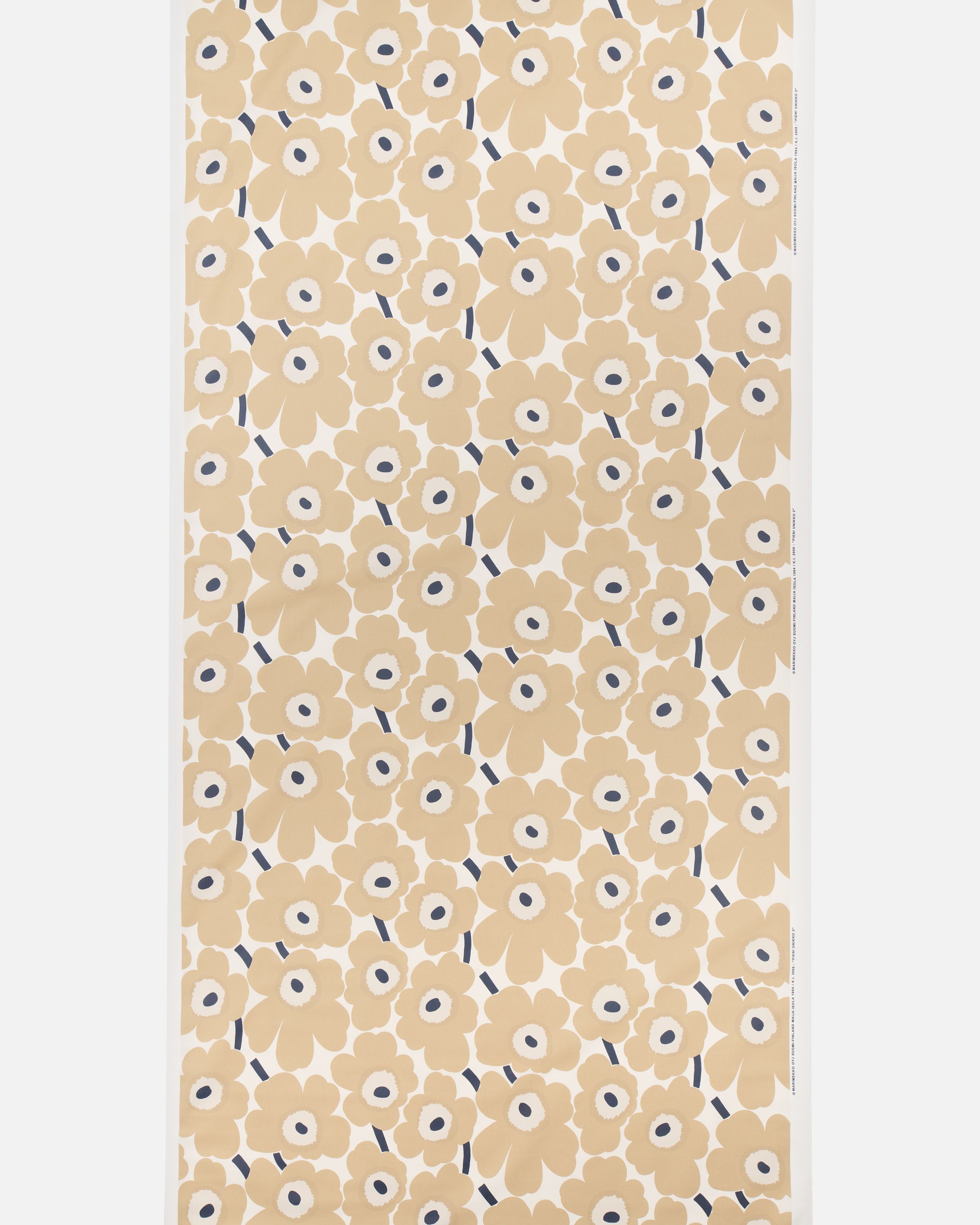 Pieni Unikko acrylic coated fabric | Marimekko
