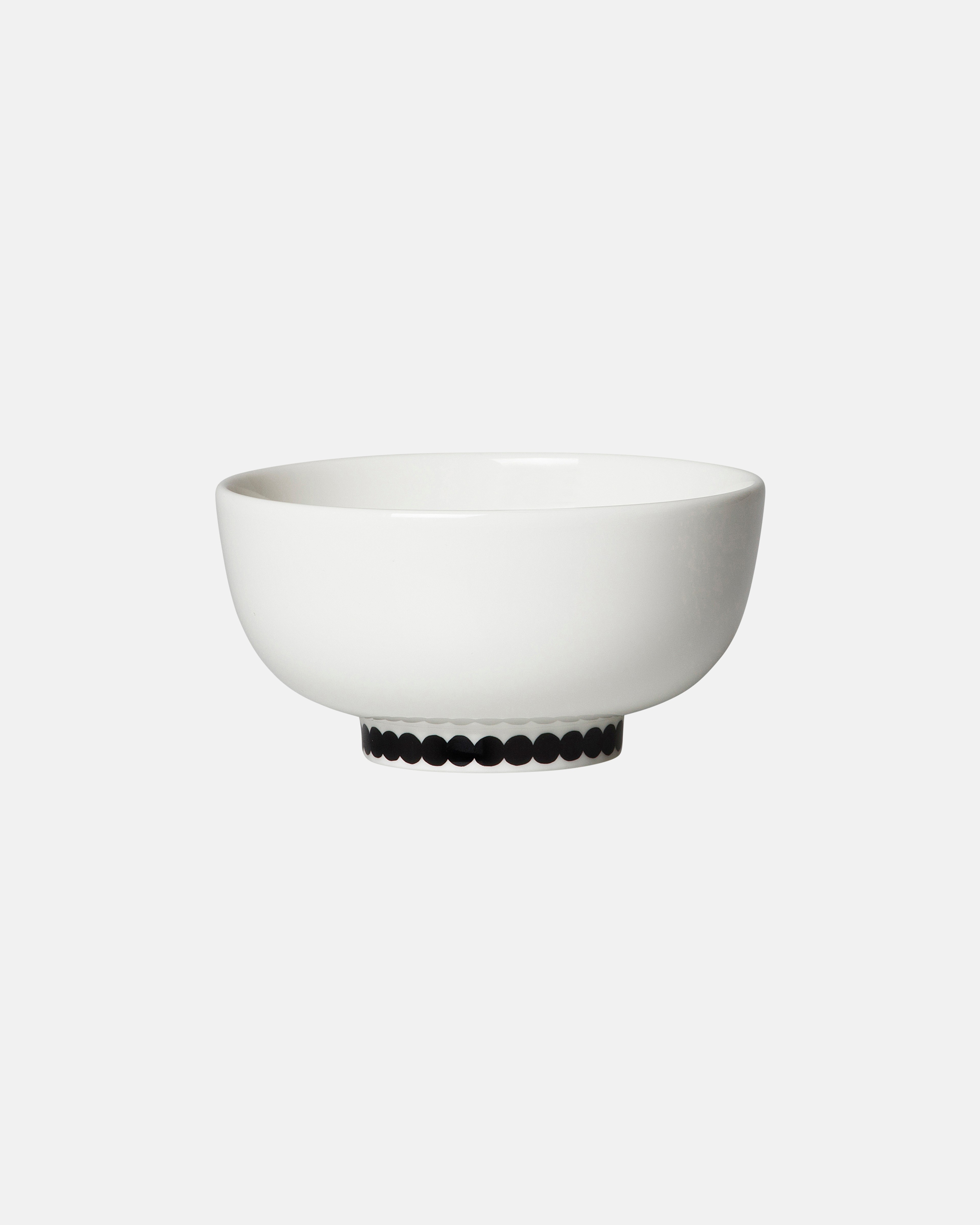 Oiva / Räsymatto, Bowl 3 dl, white,black,