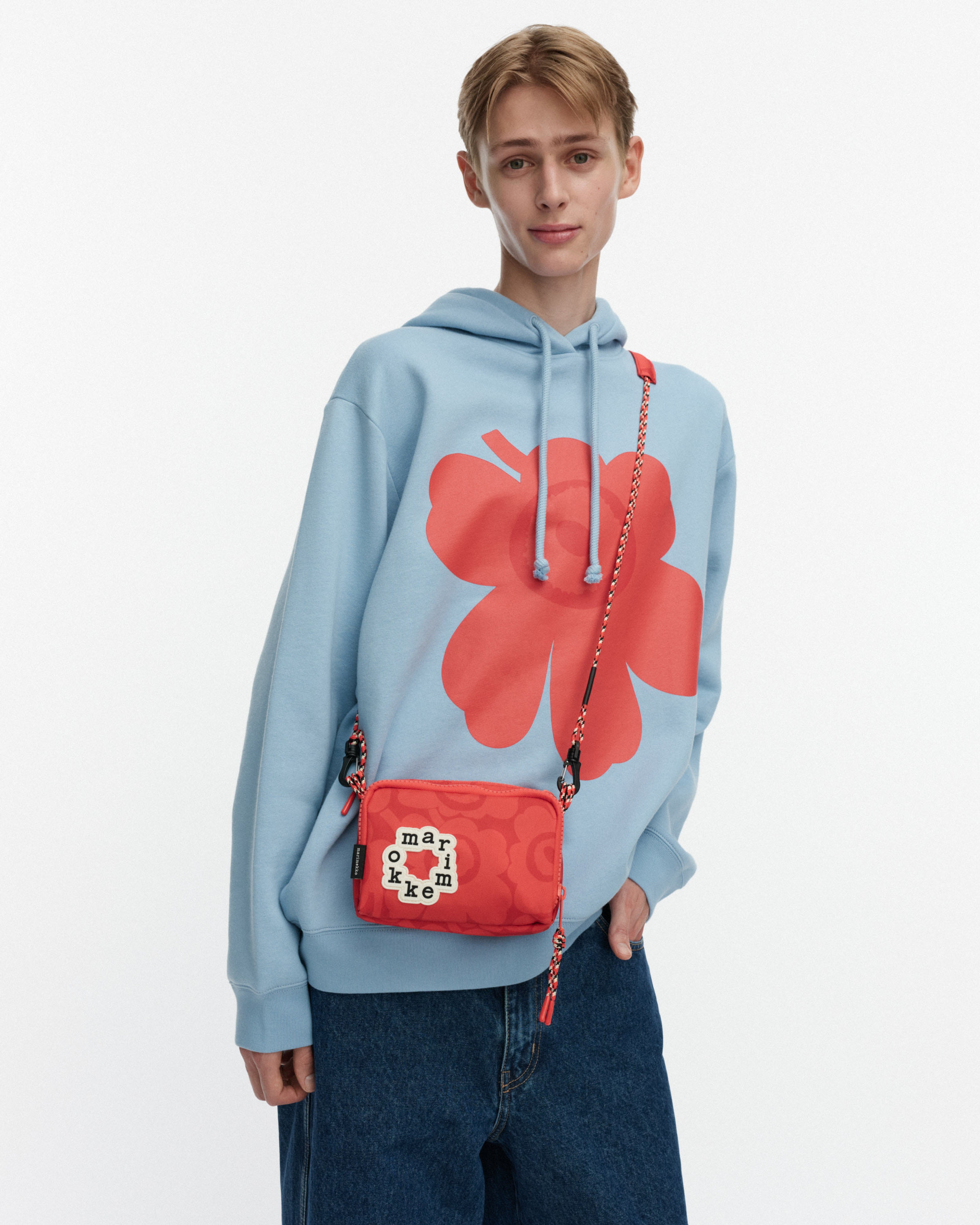 Iloisa Mini Unikko, Kioski shoulder bag, red, dark red,