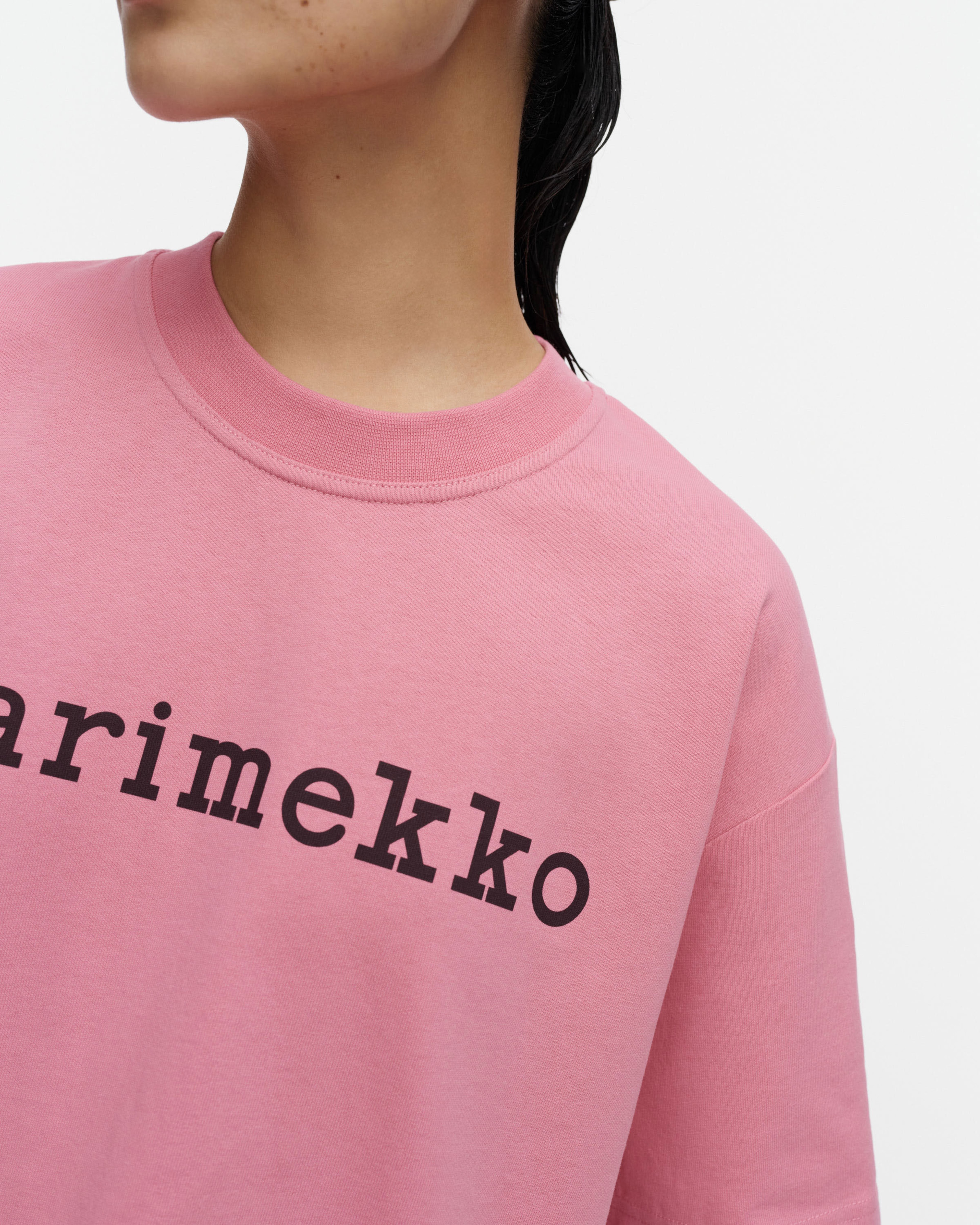 Niksaus Logo Placement, Kioski t-shirt, rose, wine red,