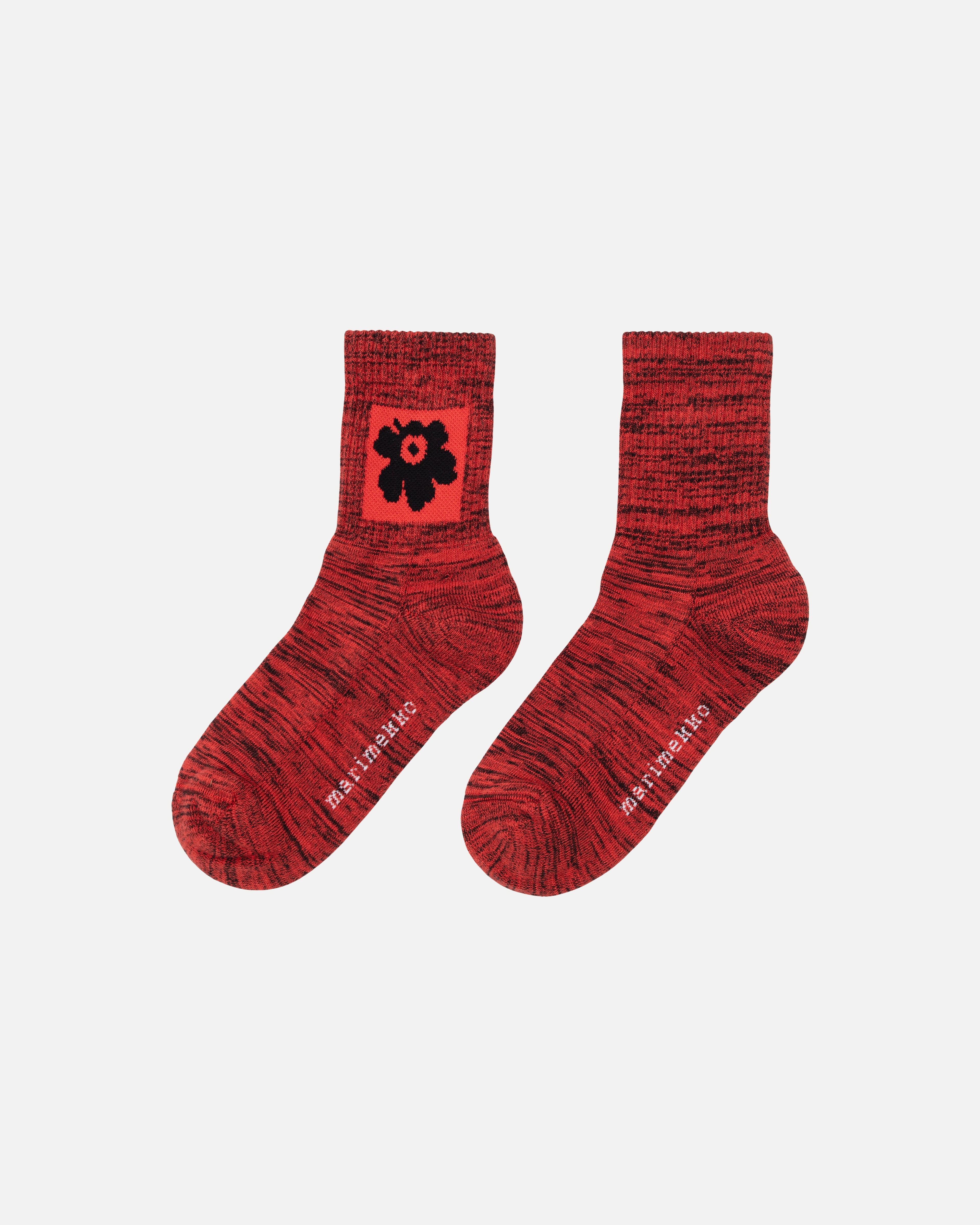Puikea Unikko, Socken „Kioski“, Rot, Schwarz,