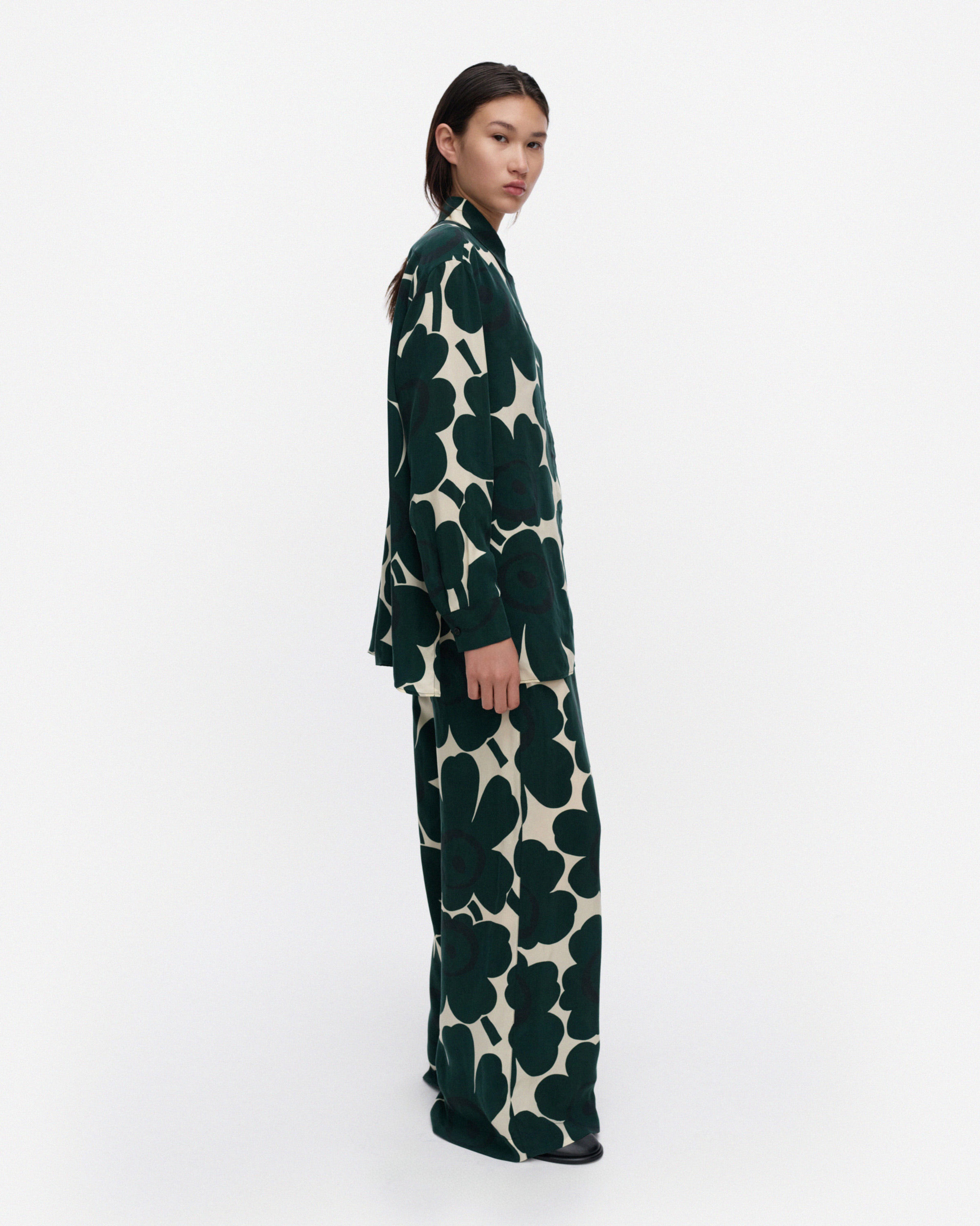 Järki Unikko, Shirt, dark green, light yellow,