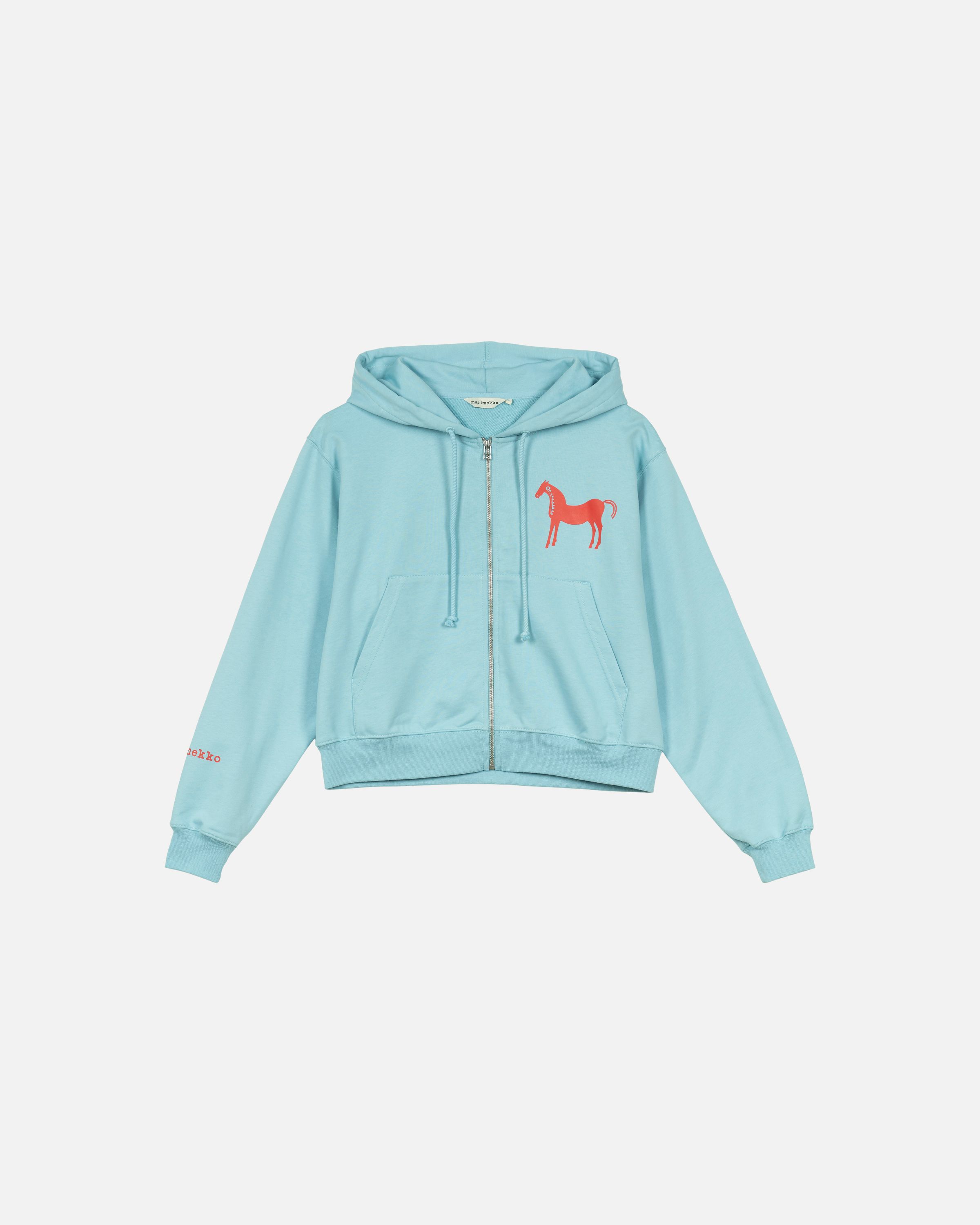 Joggi Musta Tamma Placement Kioski hoodie | Marimekko